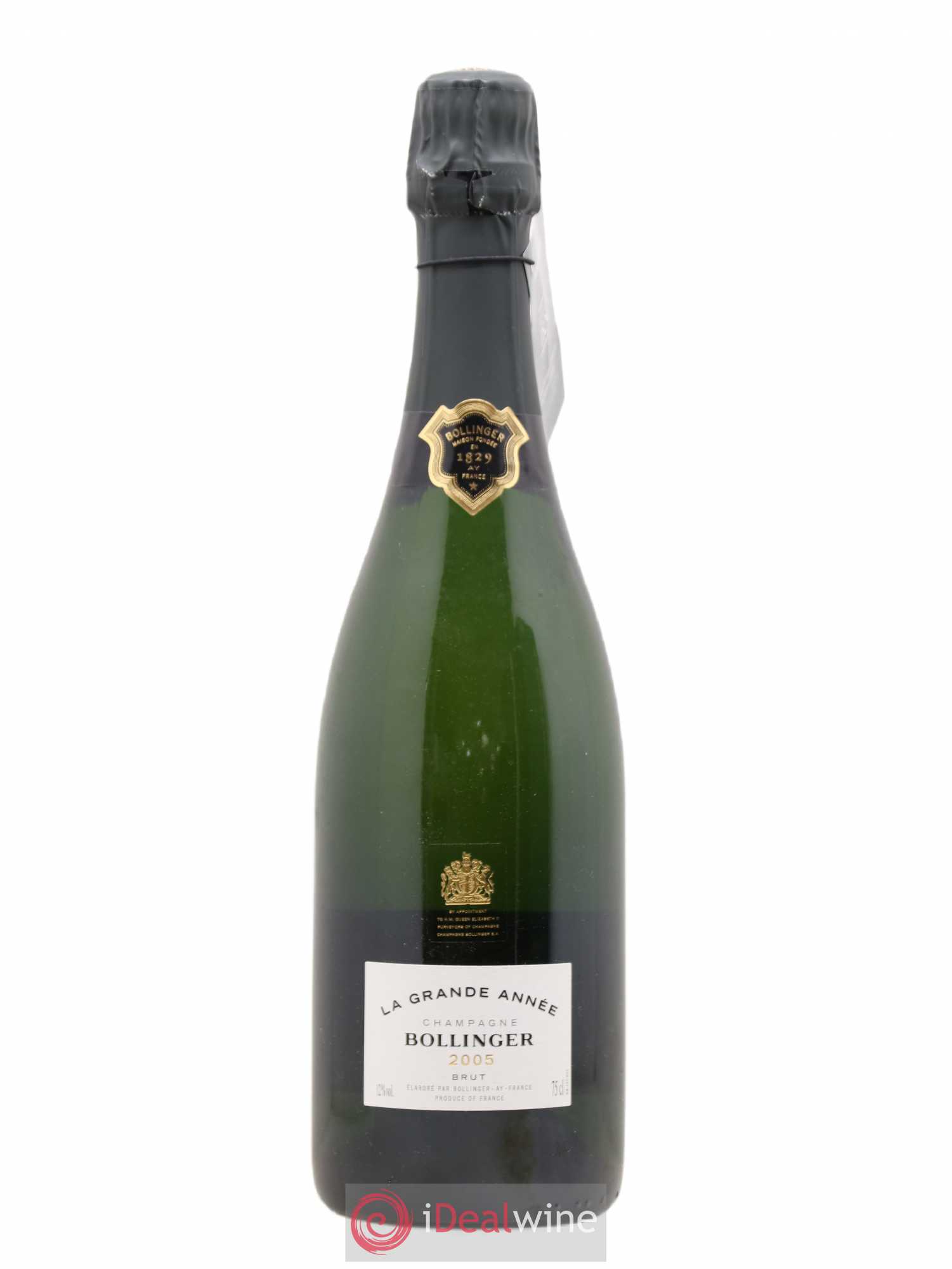 La Grande Année Brut Bollinger 2005 - Lot de 1 bouteille - 0