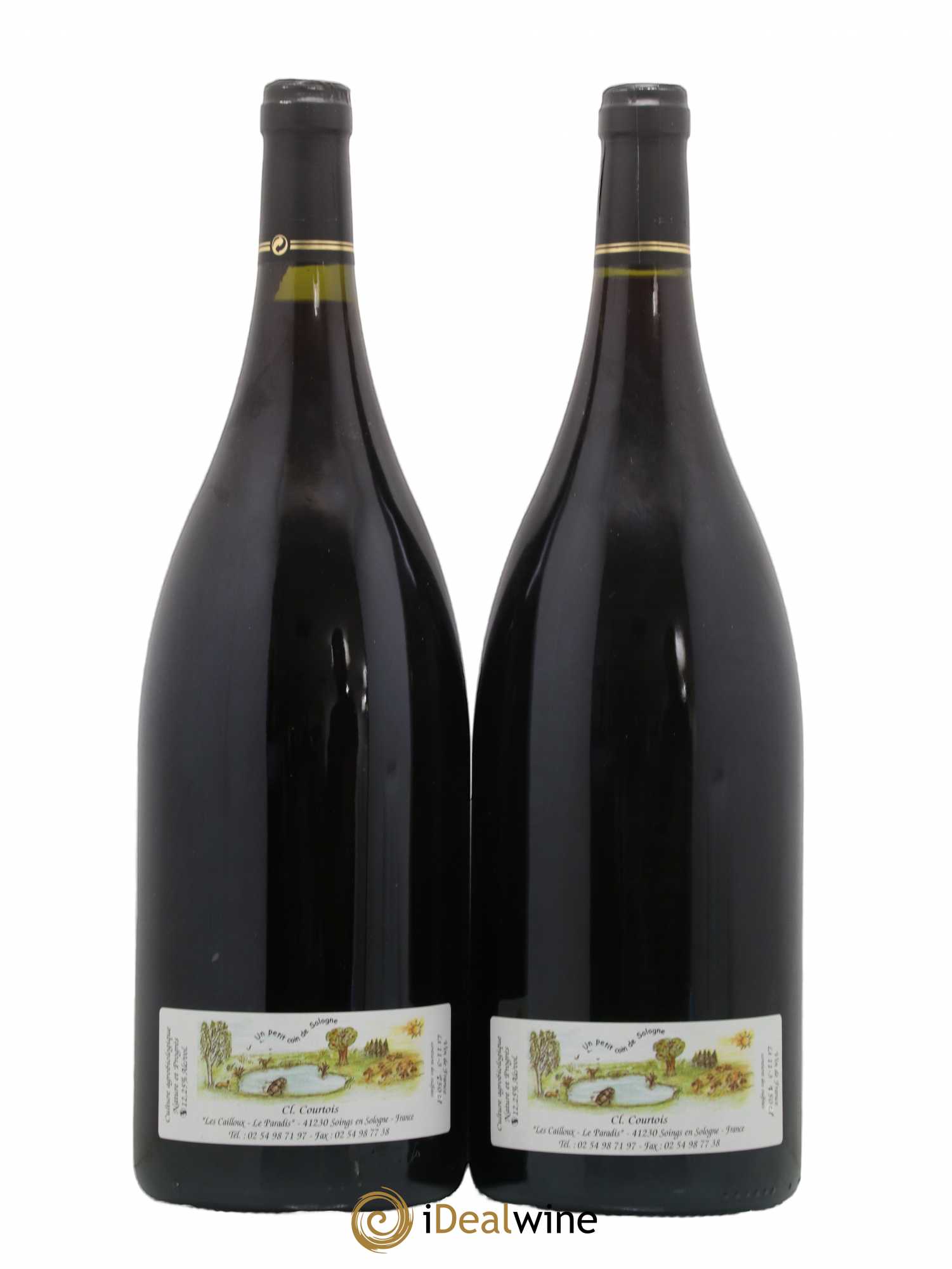 Vin de France Cuvée Racine Cailloux du Paradis Claude Courtois 2014 - Posten von 2 Magnum - 1