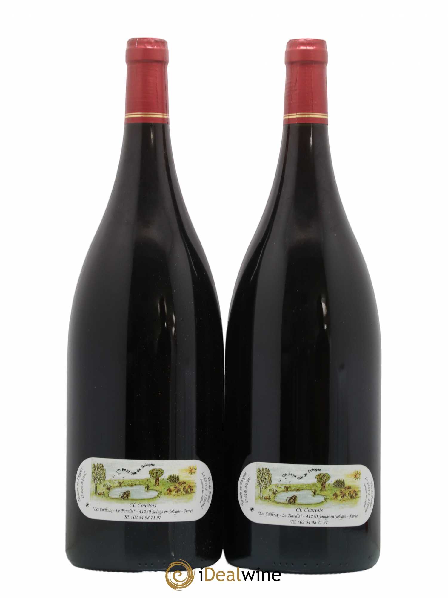 Vin de France Cuvée Racine Cailloux du Paradis Claude Courtois 2011 - Posten von 2 Magnum - 1