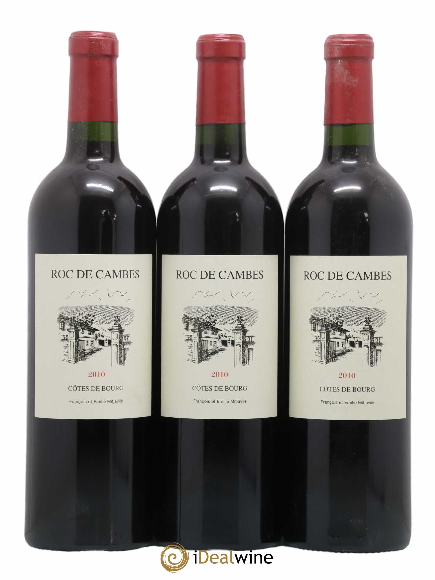 Roc de Cambes 2010 - Lot of 6 bottles - 1