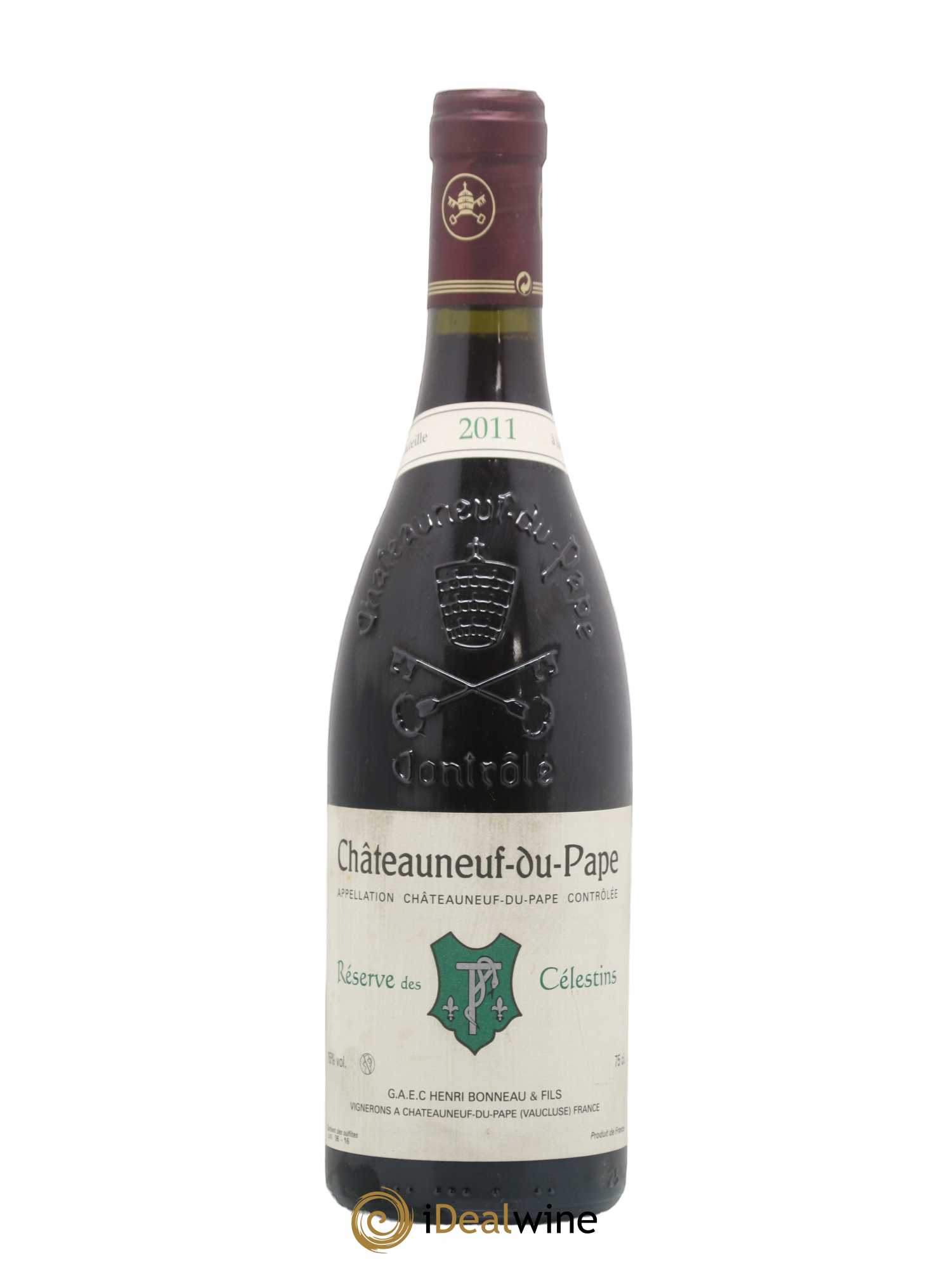 Châteauneuf-du-Pape Réserve des Célestins Henri Bonneau & Fils 2011 - Lot de 1 bouteille - 0
