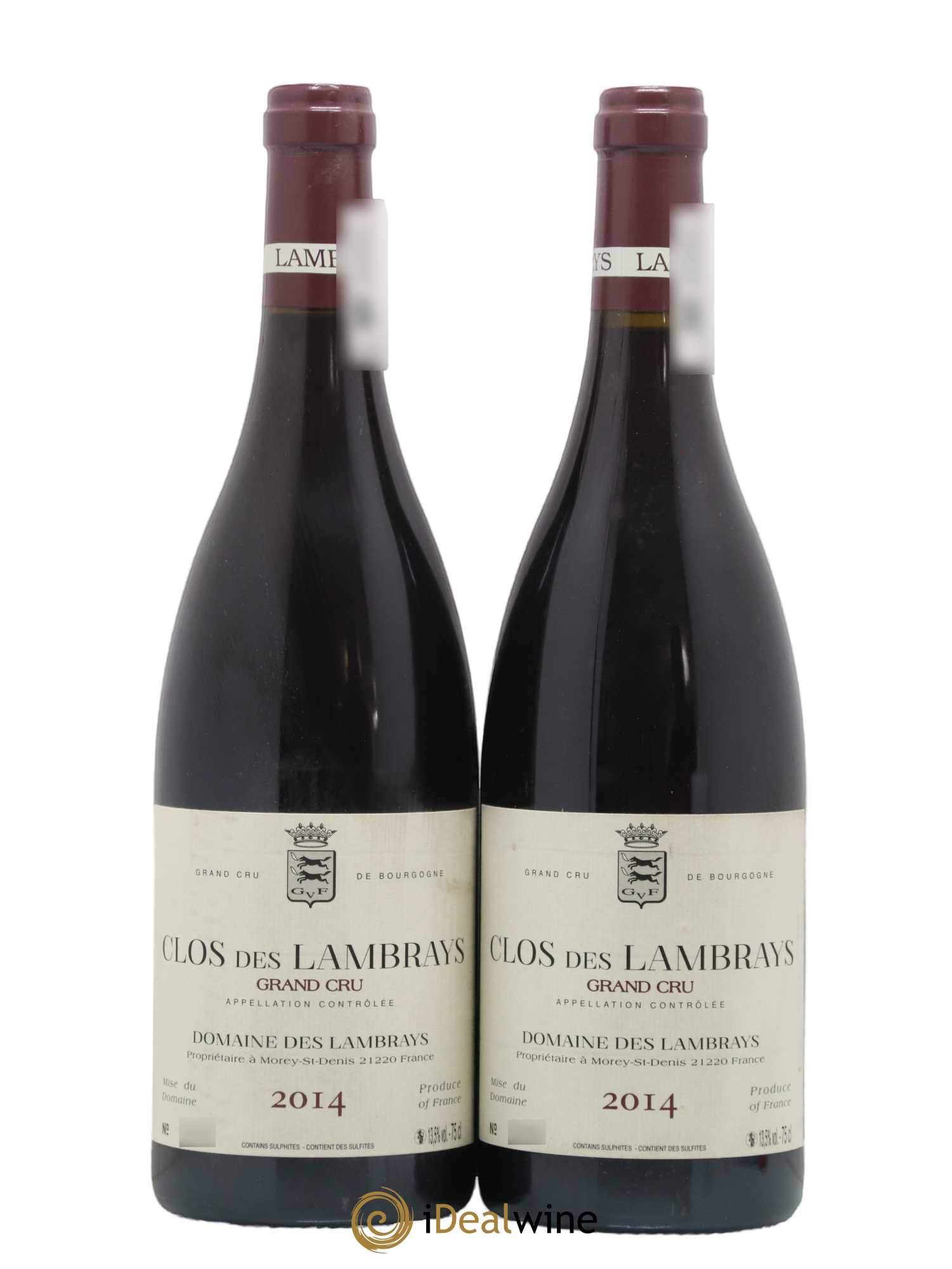 Clos des Lambrays Grand Cru Domaine des Lambrays 2014 - Lot de 2 bouteilles - 0