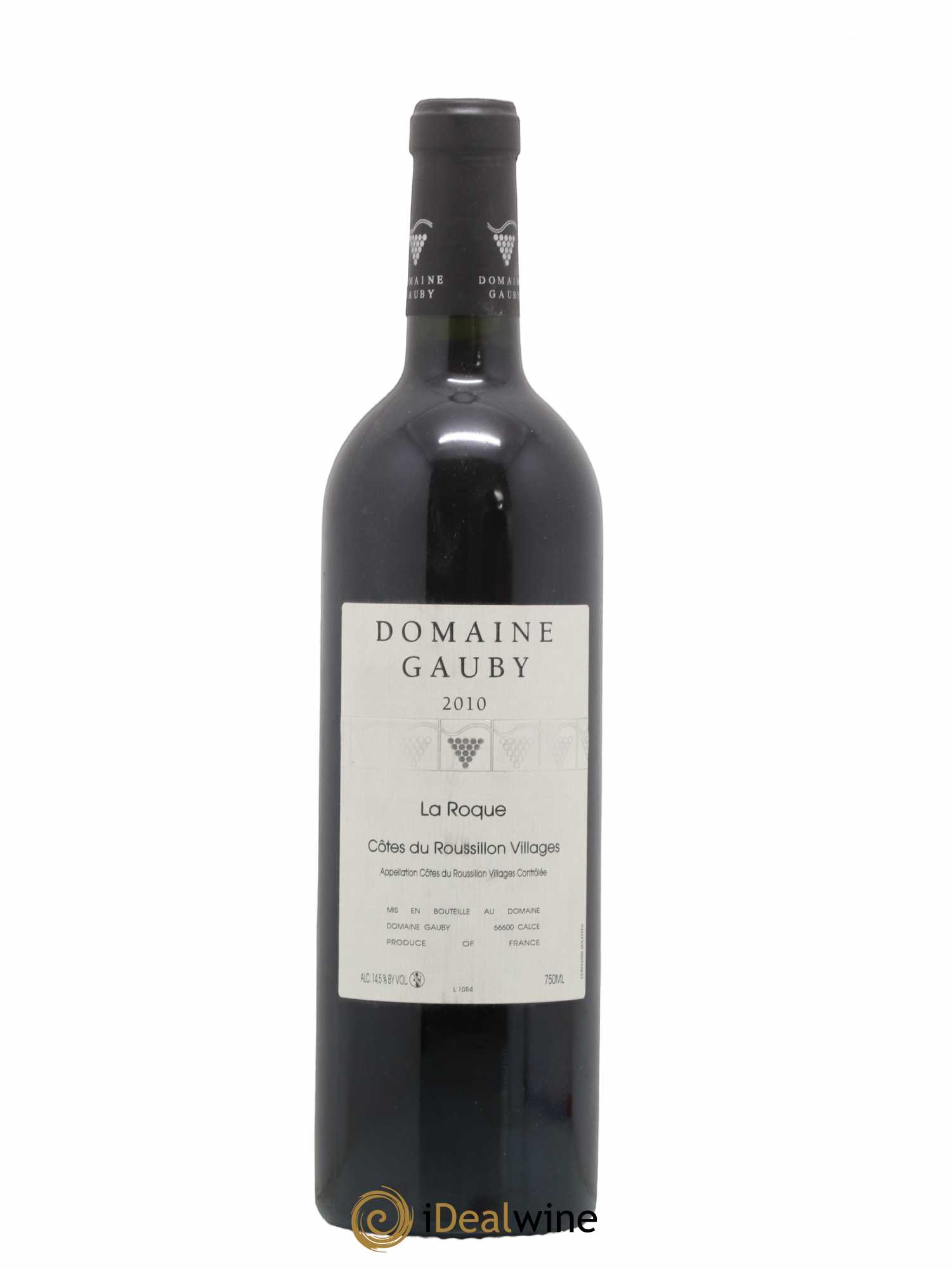 Côtes du Roussillon Villages La Roque Gauby (Domaine) 2010 - Lot de 1 bouteille - 0
