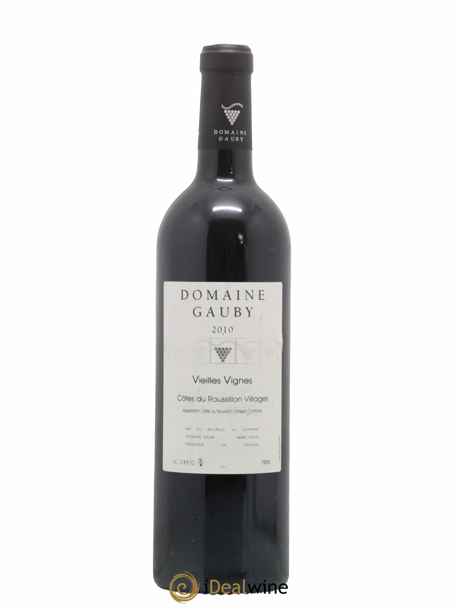 Côtes du Roussillon Villages Vieilles vignes Gauby (Domaine) 2010 - Lot de 1 bouteille - 0