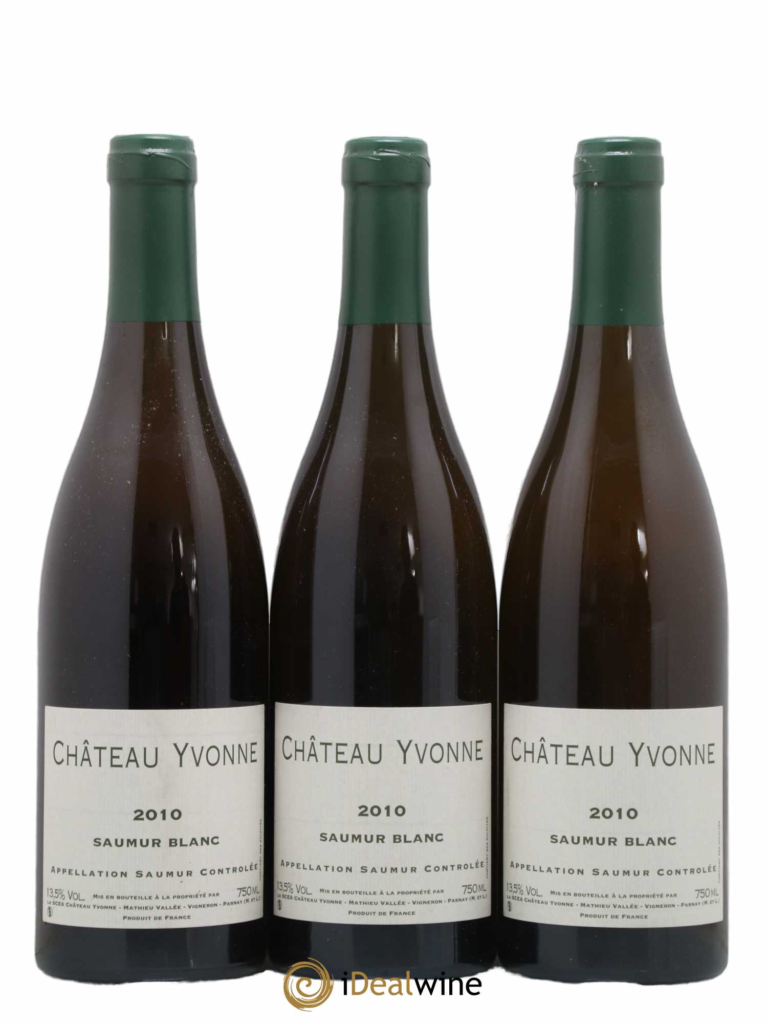 Saumur Château Yvonne 2010 - Lot de 3 bouteilles - 0