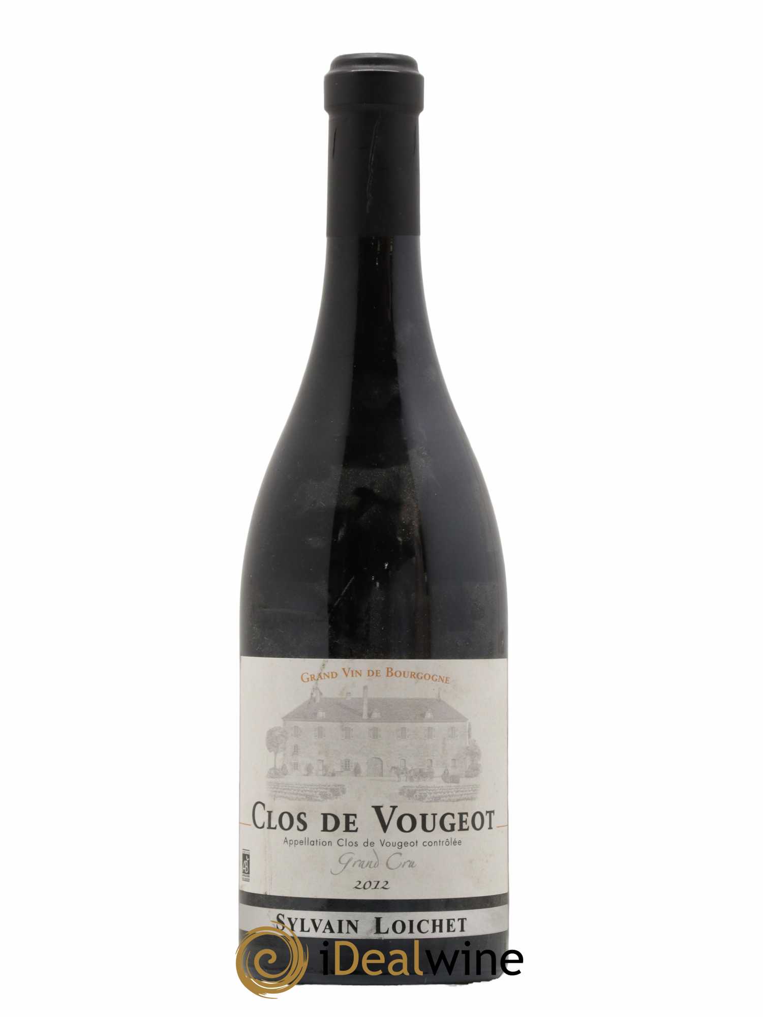 Clos de Vougeot Grand Cru Sylvain Loichet 2012 - Lot de 1 bouteille - 0