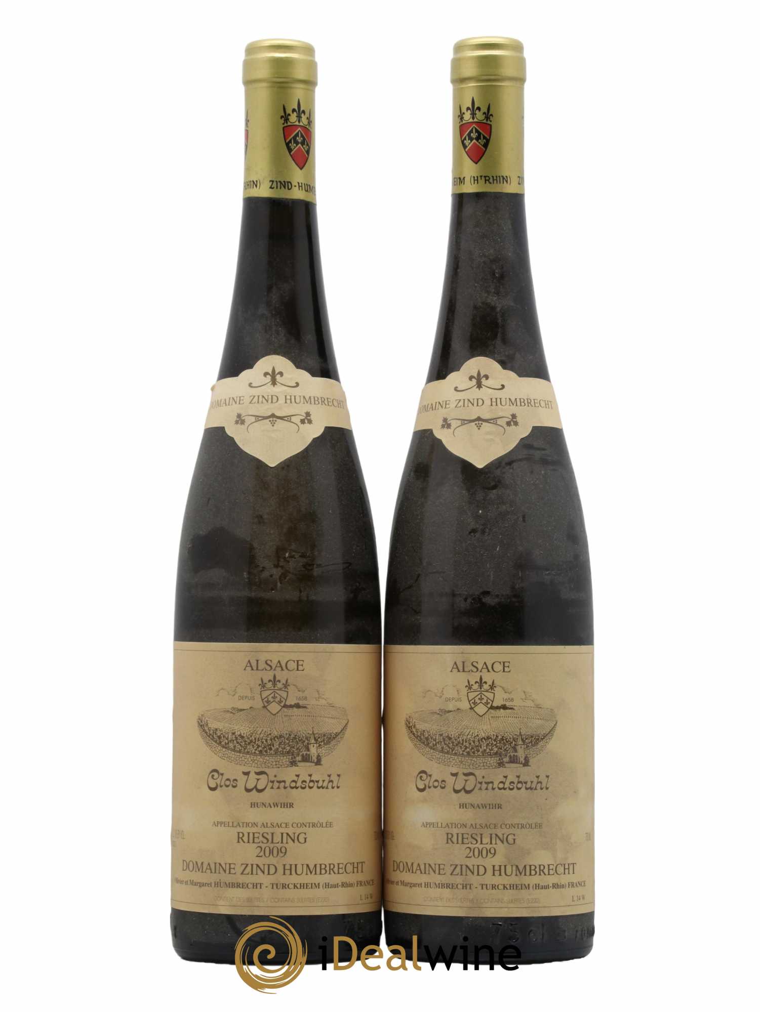 Alsace Riesling Clos Windsbuhl Zind-Humbrecht (Domaine) 2009 - Lot de 2 bouteilles - 0