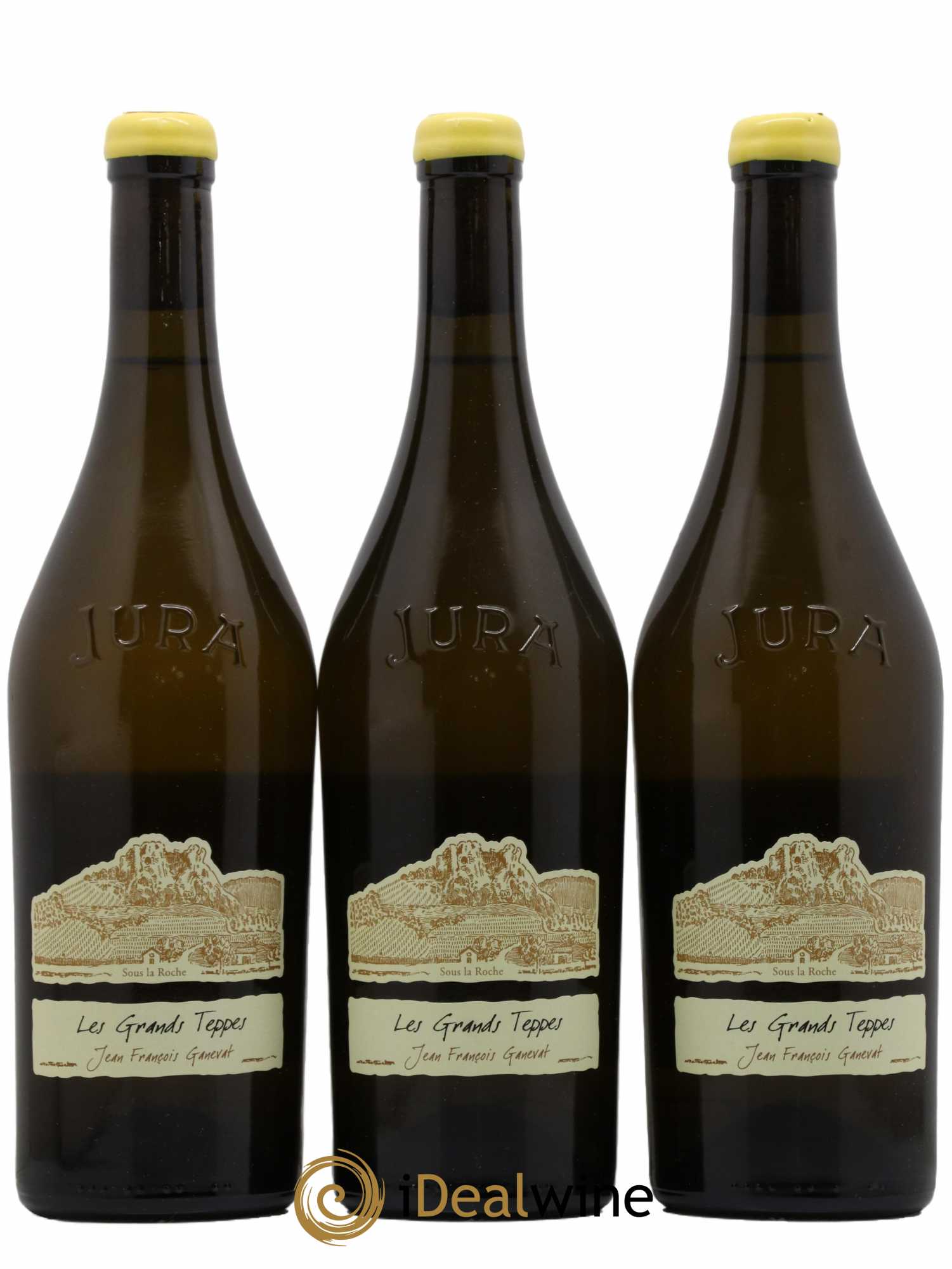 Côtes du Jura Les Grands Teppes Savagnin (sous voile) Jean-François Ganevat (Domaine) 2018 - Lot de 3 bouteilles - 0