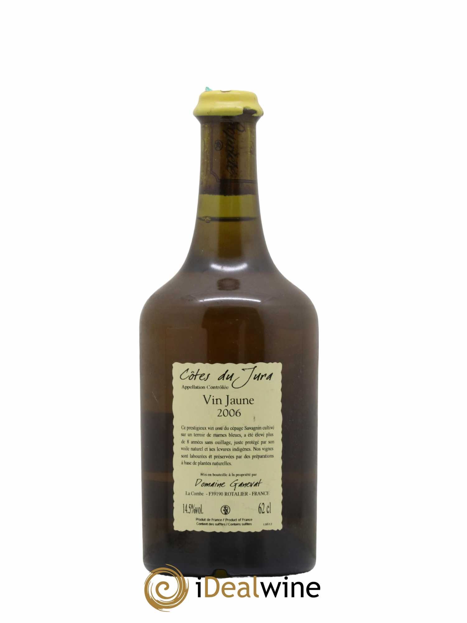 Côtes du Jura Vin Jaune Jean-François Ganevat (Domaine) 2006 - Lot de 1 bouteille - 1