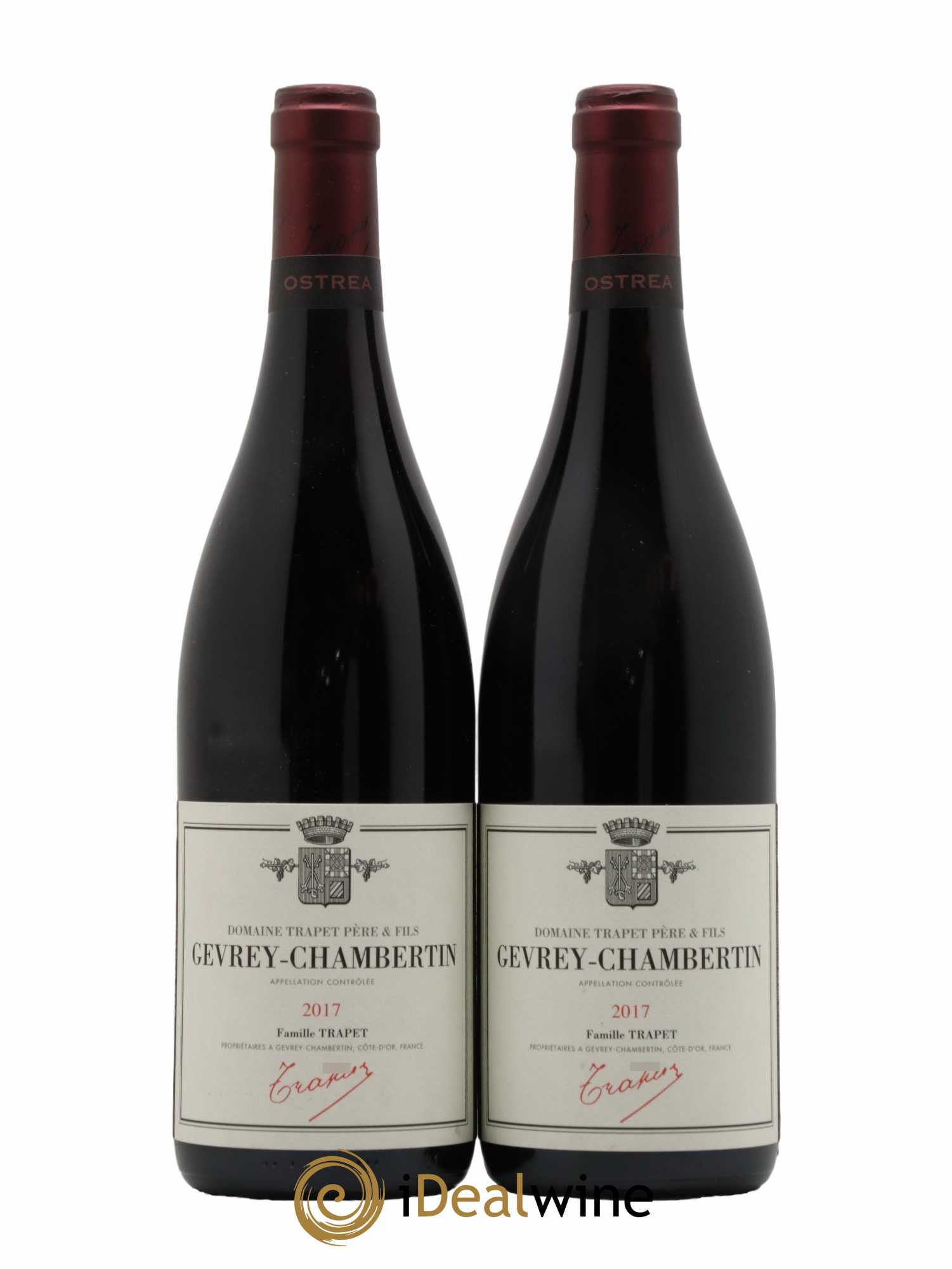 Gevrey-Chambertin Ostrea Domaine Trapet 2017 - Lot de 2 bouteilles - 0
