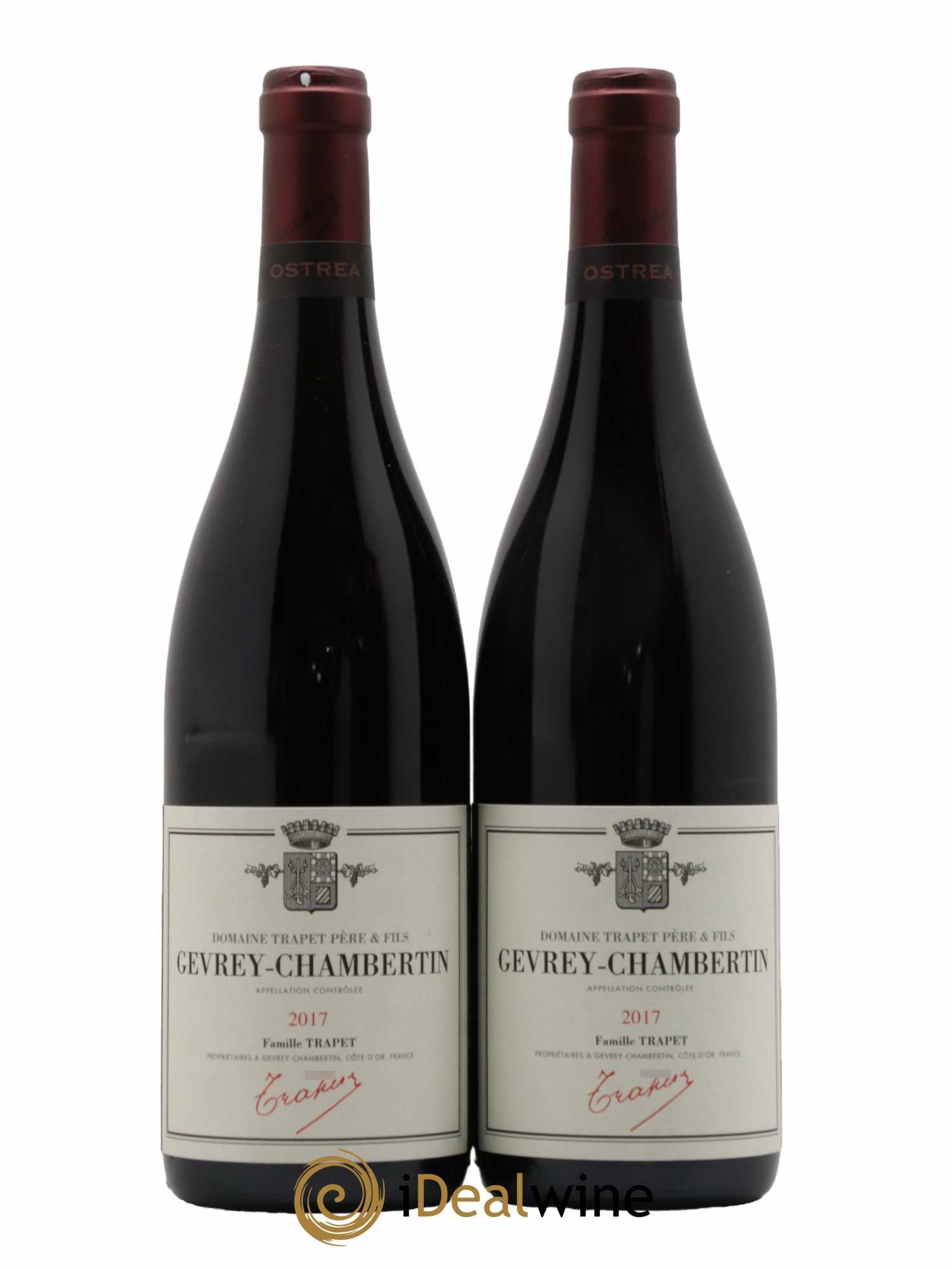 Gevrey-Chambertin Ostrea Domaine Trapet 2017 - Lot de 2 bouteilles - 0