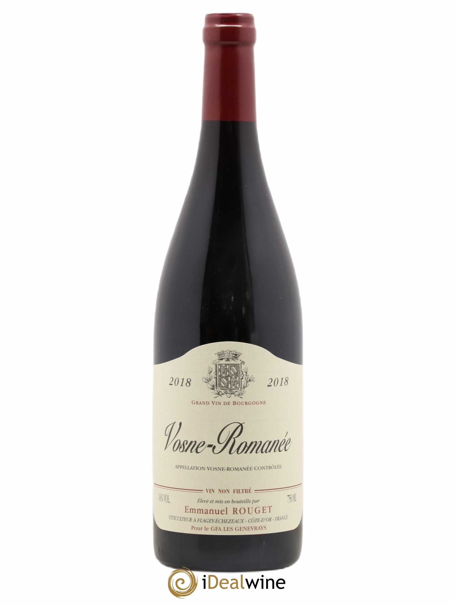 Vosne-Romanée Emmanuel Rouget 2018 - Lot de 1 bouteille - 0