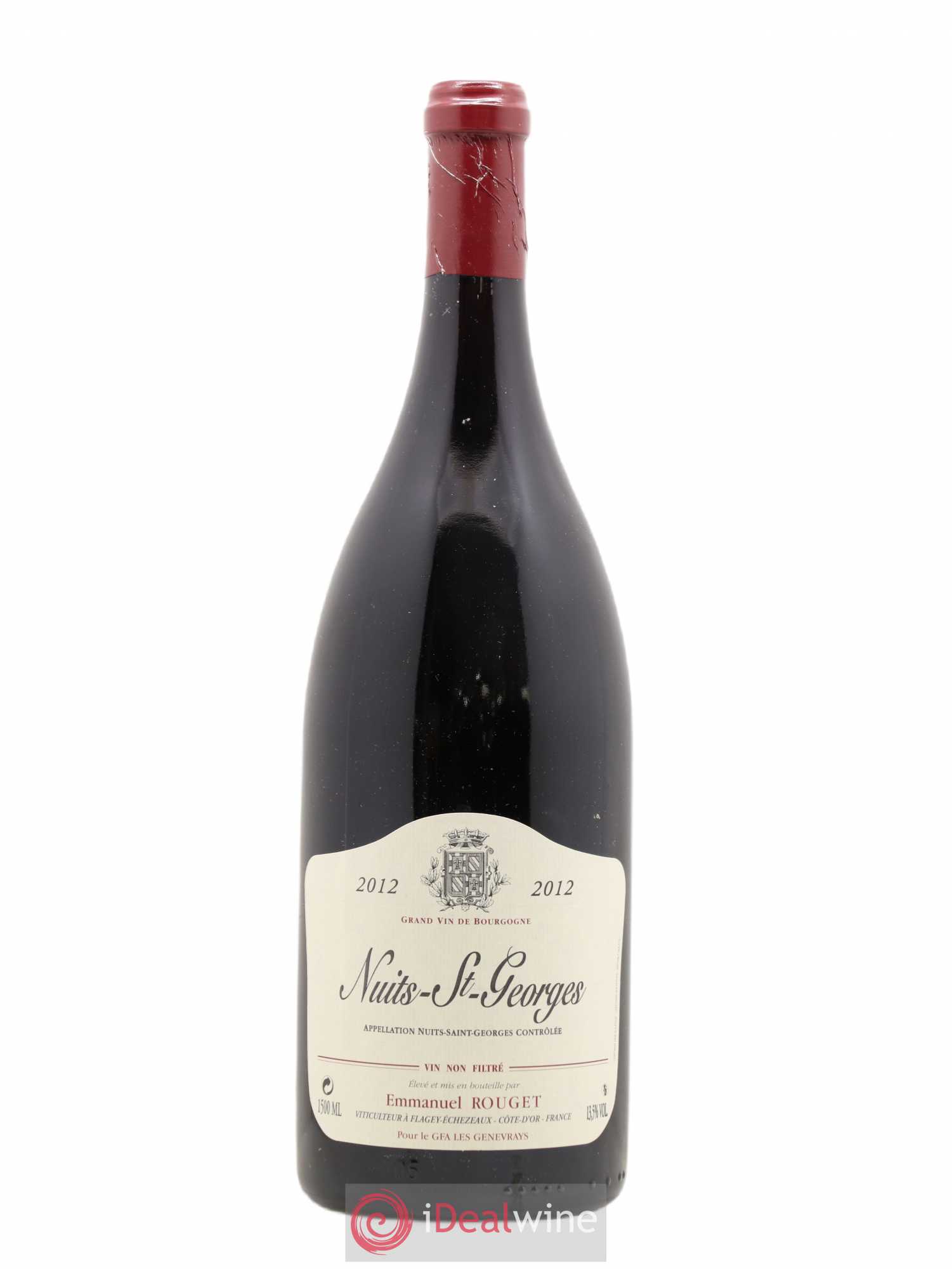 Nuits-Saint-Georges Emmanuel Rouget 2012 - Lot de 1 magnum - 0