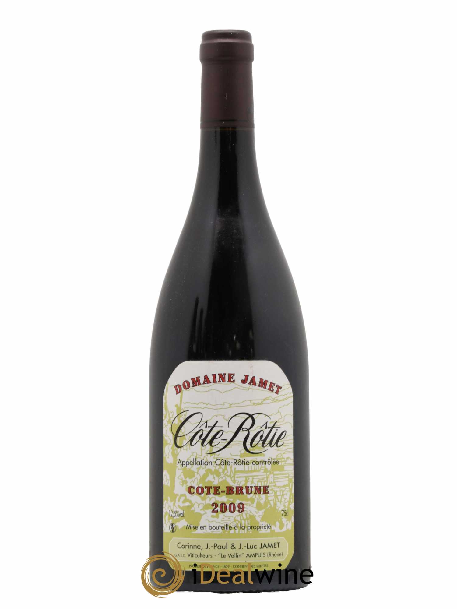 Côte-Rôtie Côte Brune Jamet (Domaine) 2009 - Lot de 1 bouteille - 0