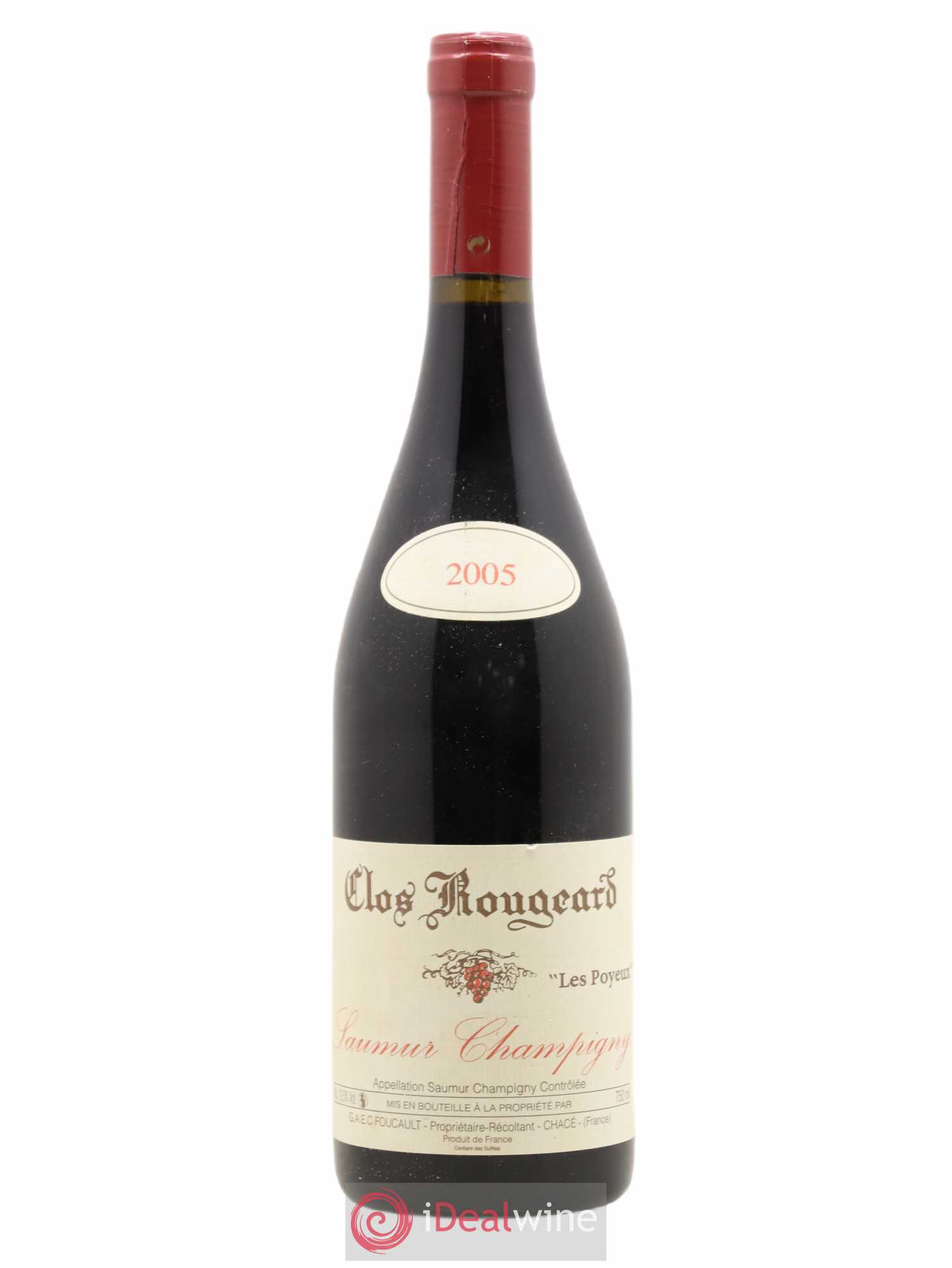 Saumur-Champigny Les Poyeux Clos Rougeard 2005 - Lot de 1 bouteille - 0