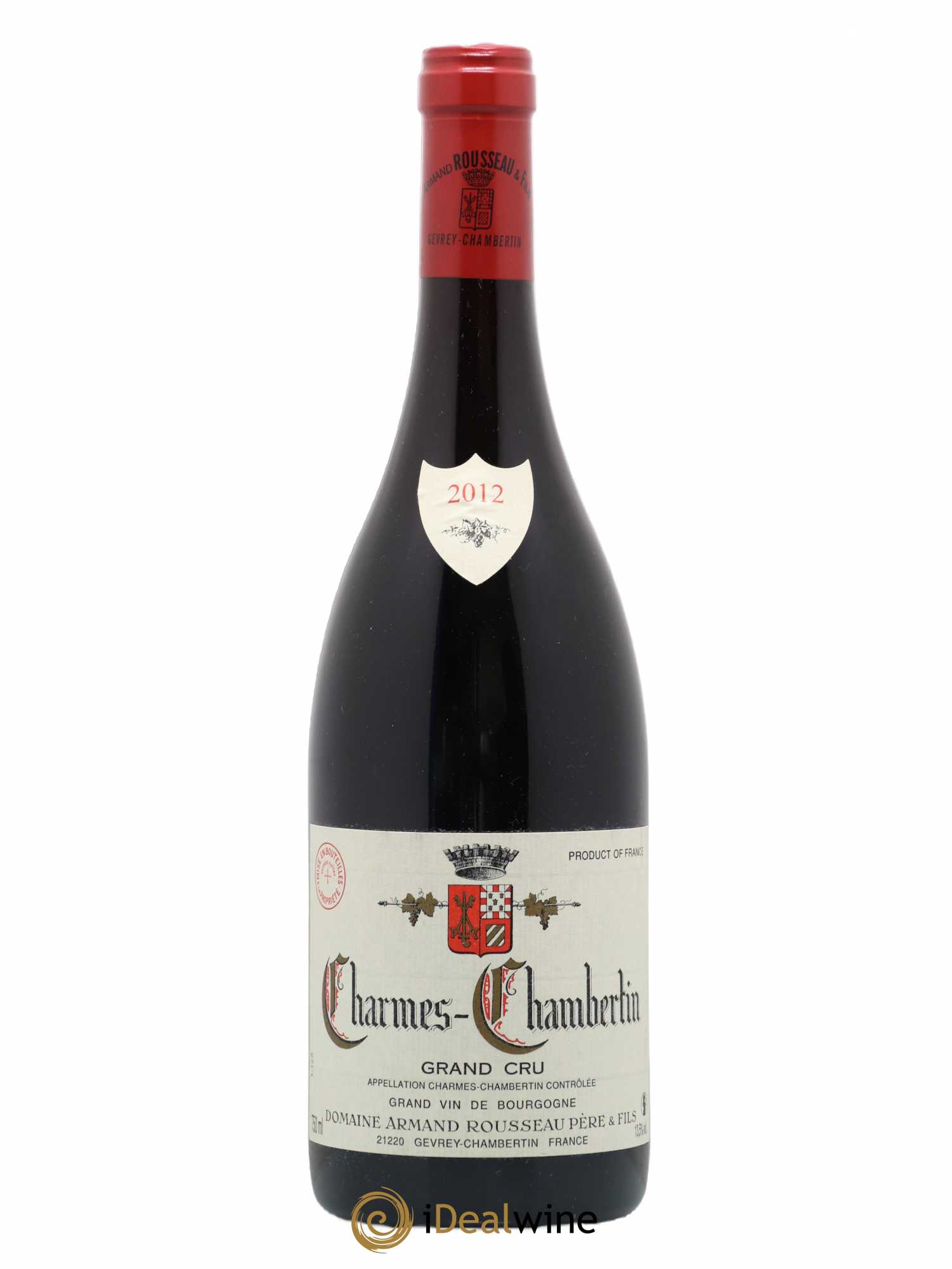 Charmes-Chambertin Grand Cru Armand Rousseau (Domaine) 2012 - Lot de 1 bouteille - 0