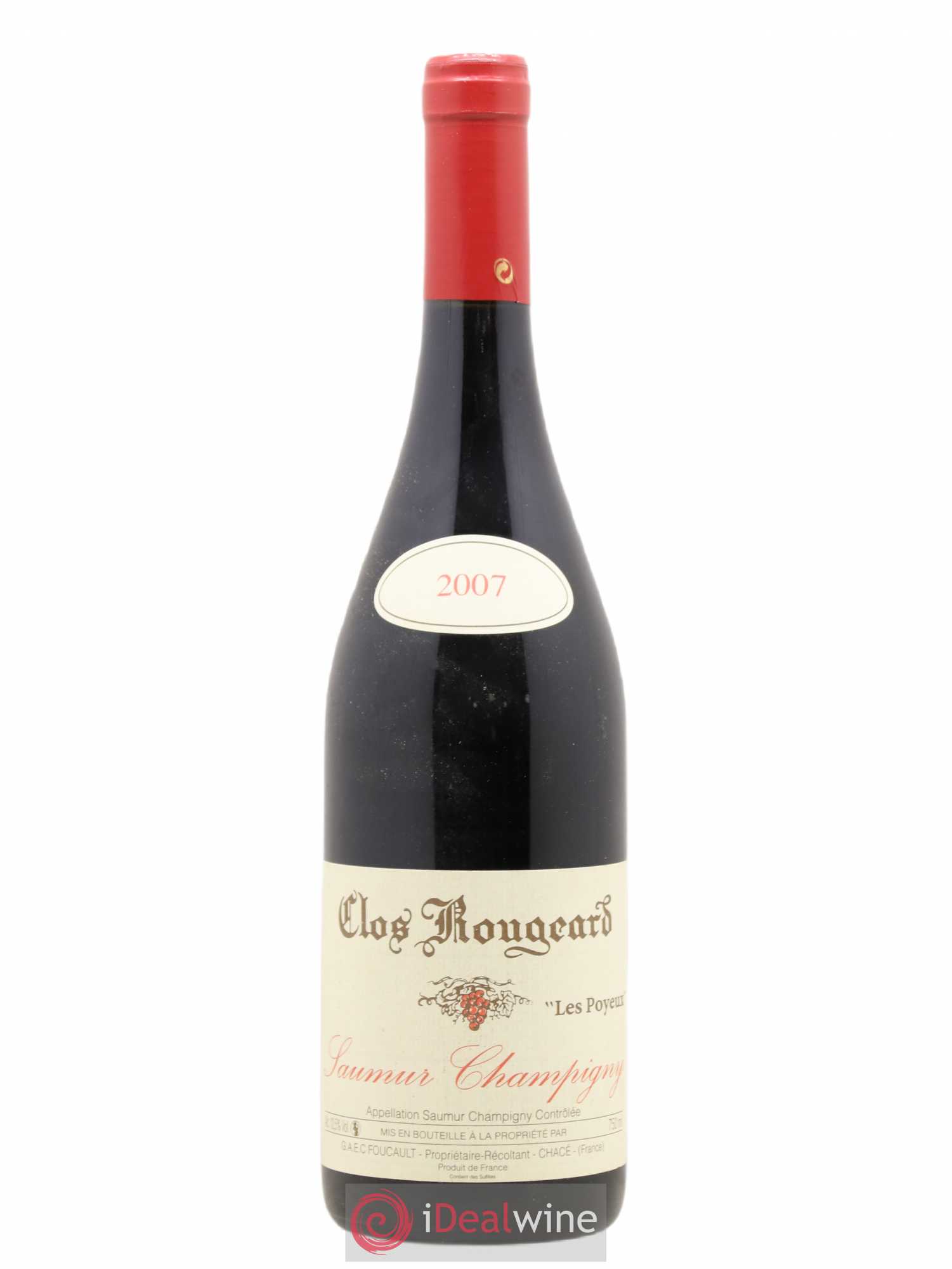 Saumur-Champigny Les Poyeux Clos Rougeard 2007 - Lot de 1 bouteille - 0
