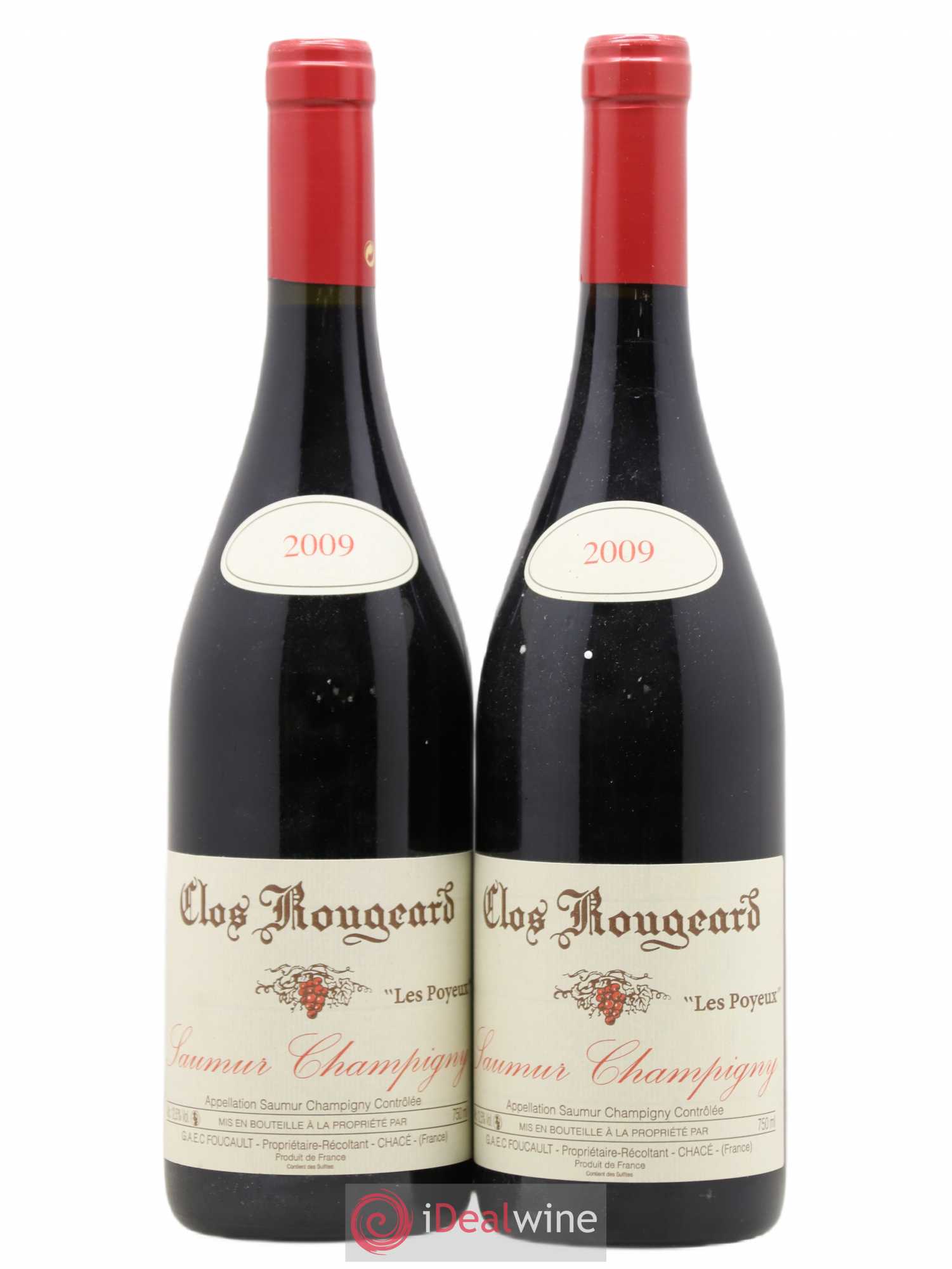 Saumur-Champigny Les Poyeux Clos Rougeard 2009 - Lot de 2 bouteilles - 0