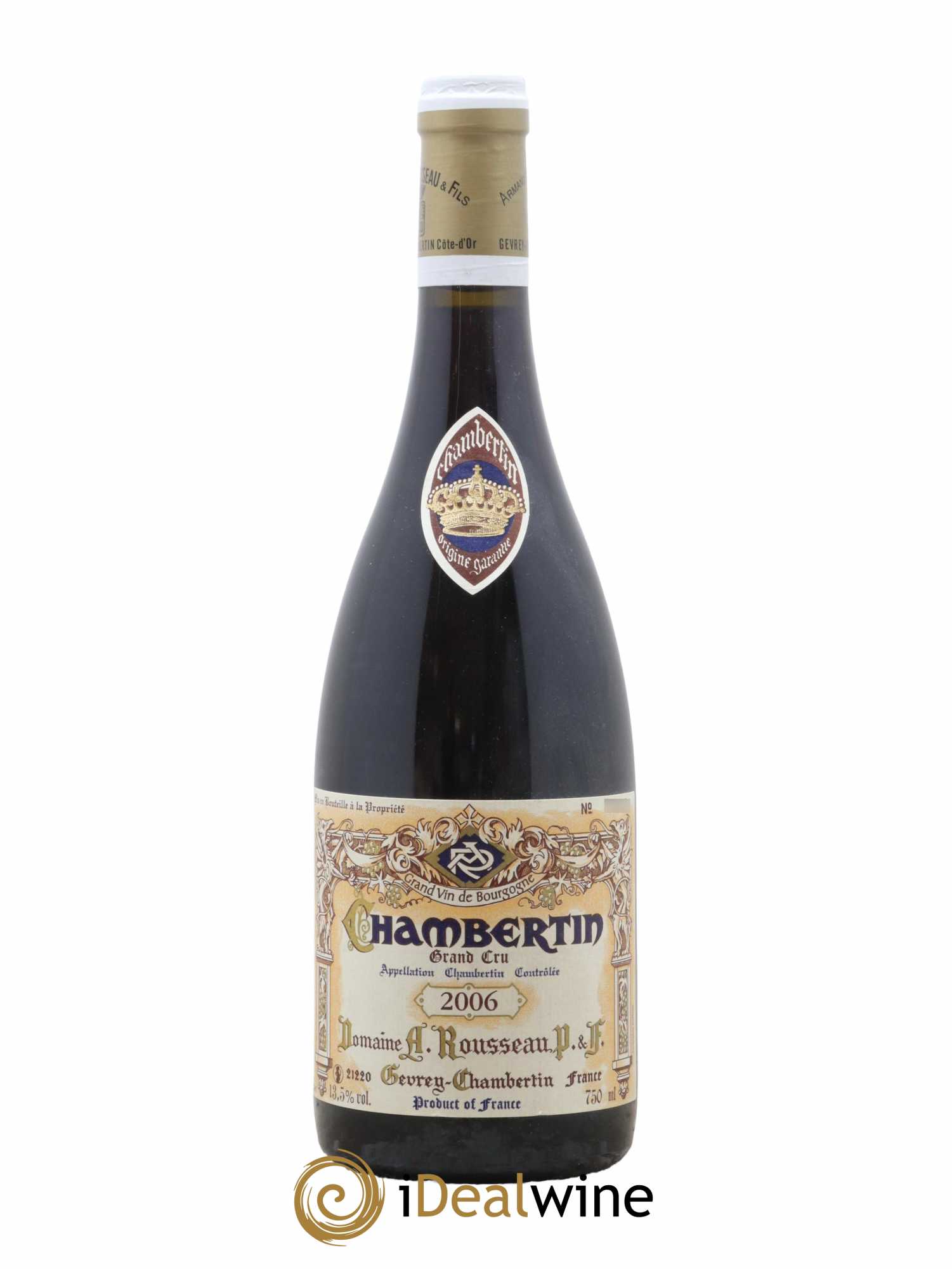 Chambertin Grand Cru Armand Rousseau (Domaine) 2006 - Lot de 1 bouteille - 0