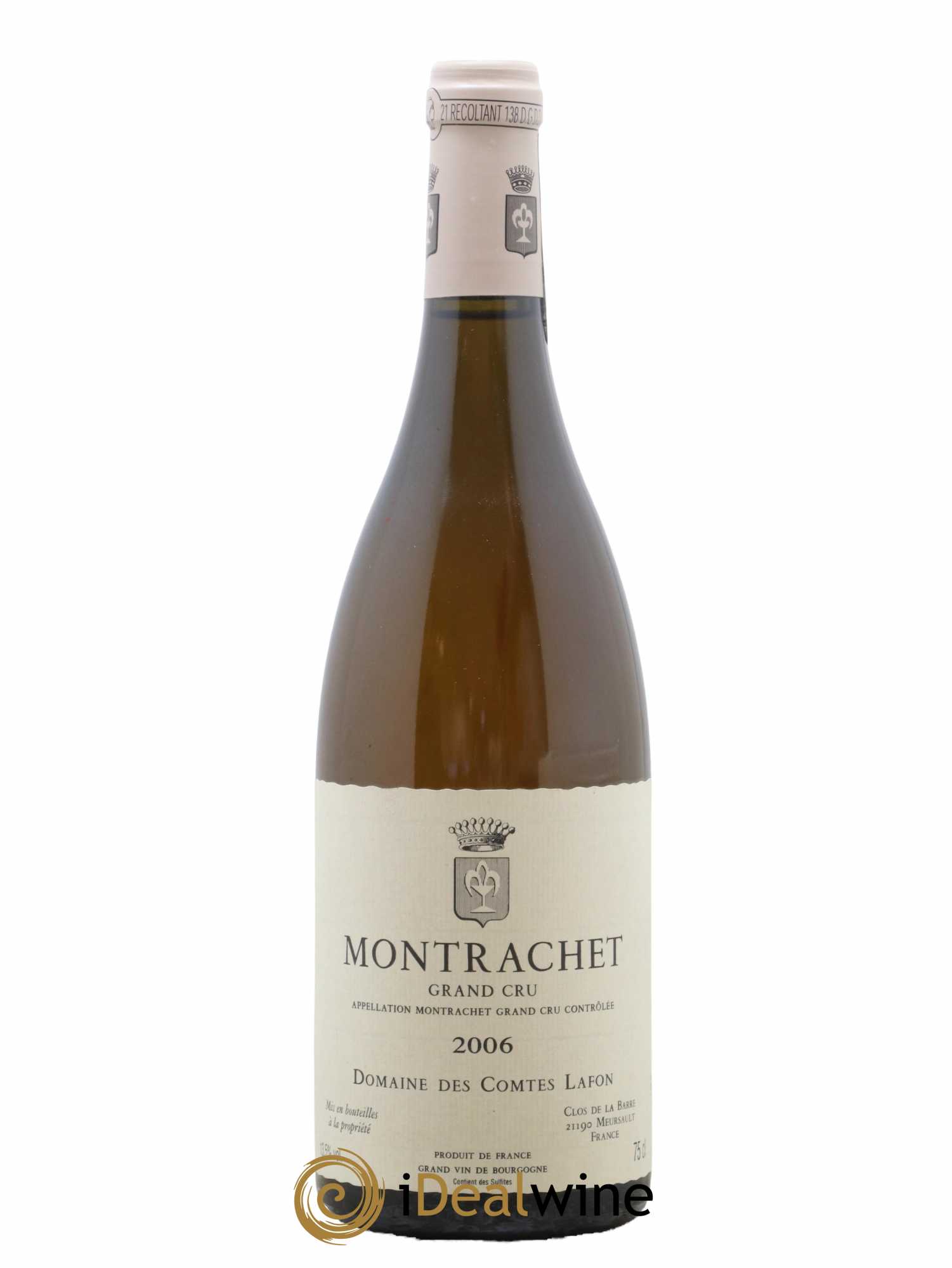 Montrachet Grand Cru Comtes Lafon (Domaine des) 2006 - Lot de 1 bouteille - 0
