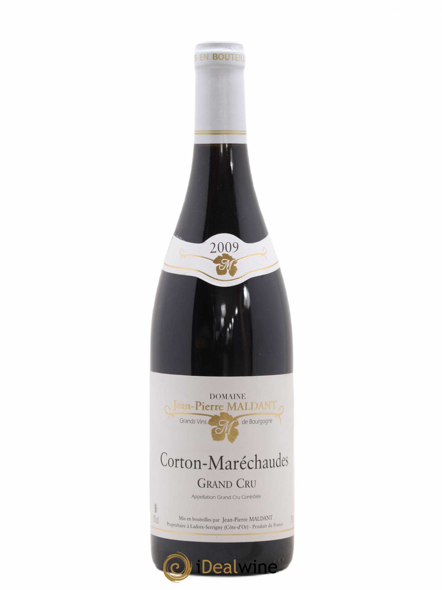 Corton Grand Cru Marechaudes Jean Pierre Maldant 2009 - Posten von 1 Flasche - 0