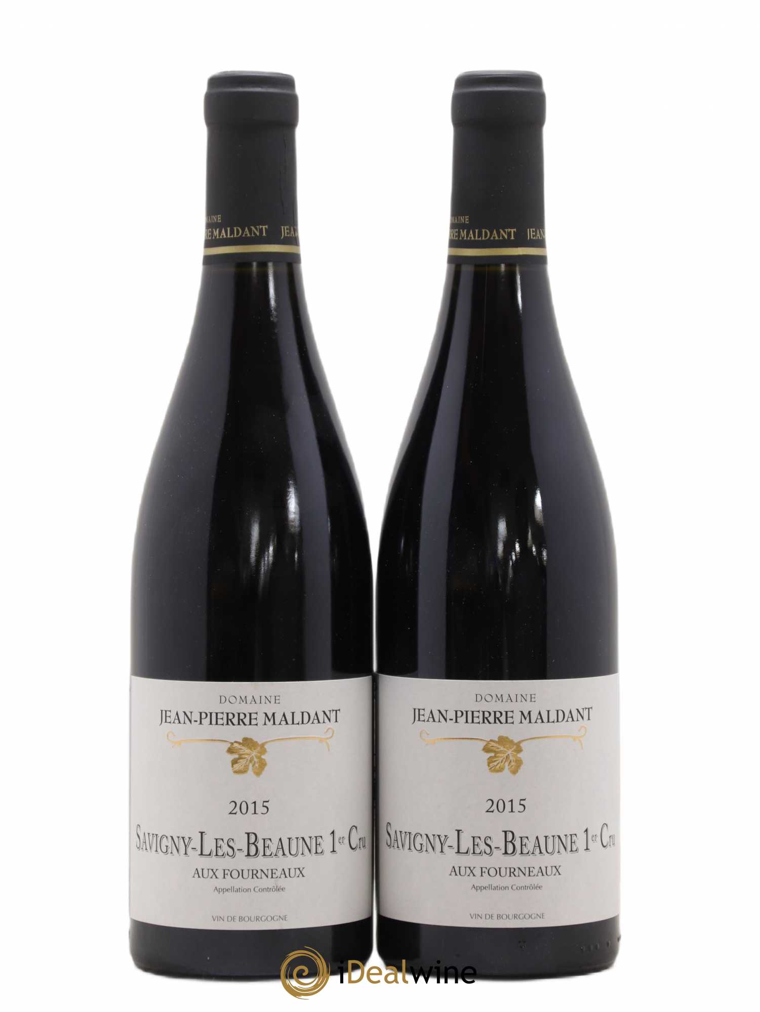Savigny-lès-Beaune 1er Cru Aux Fourneaux Jean Pierre Maldant 2015 - Posten von 2 Flaschen - 0