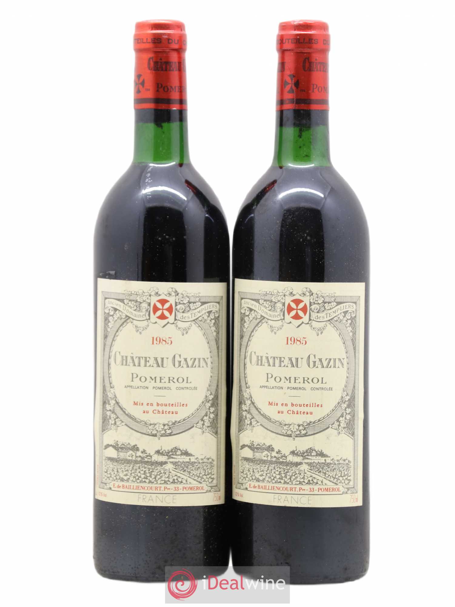 Château Gazin 1985 - Lot de 2 bouteilles - 0