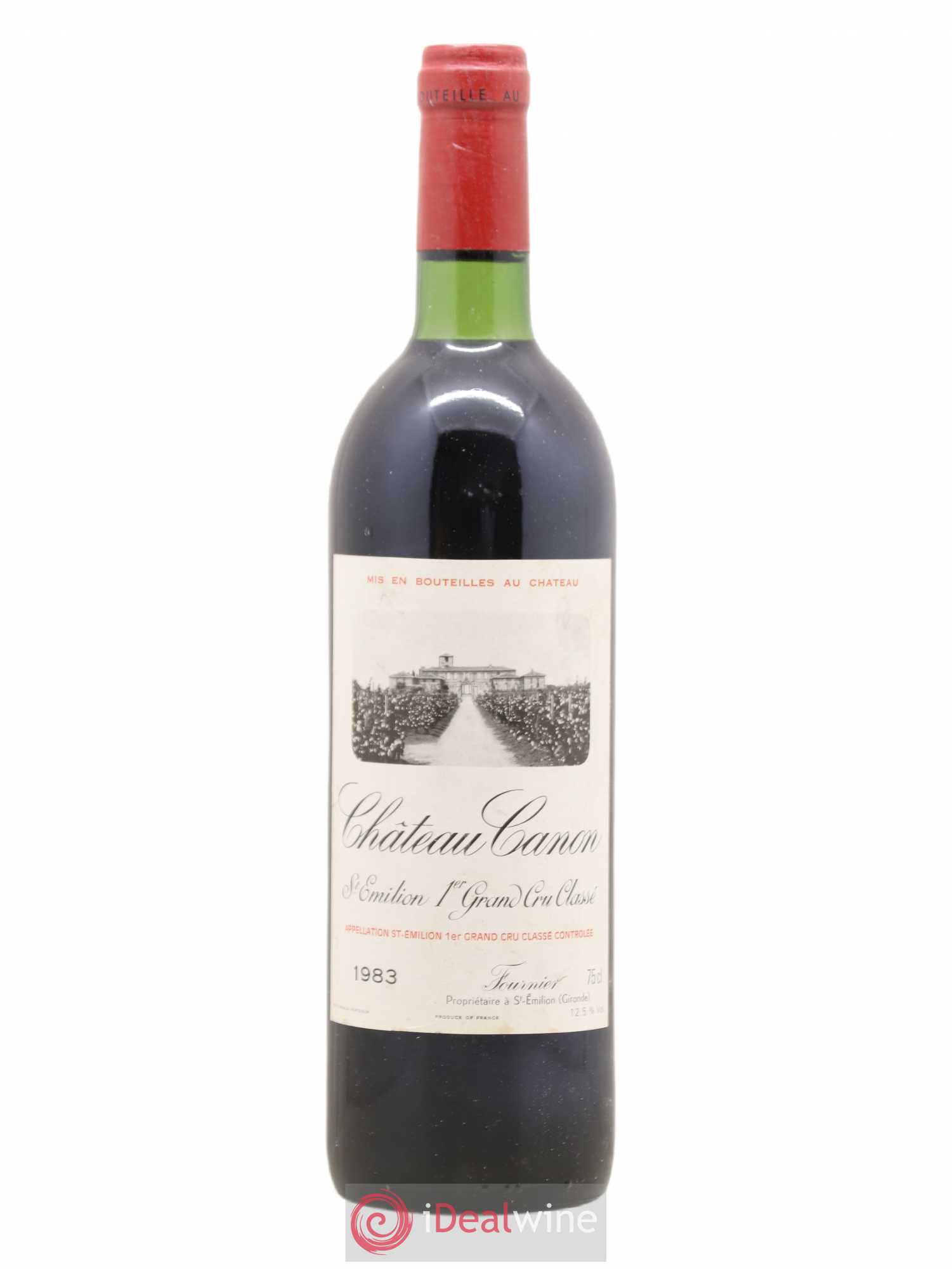 Château Canon 1er Grand Cru Classé B 1983 - Lot de 1 bouteille - 0