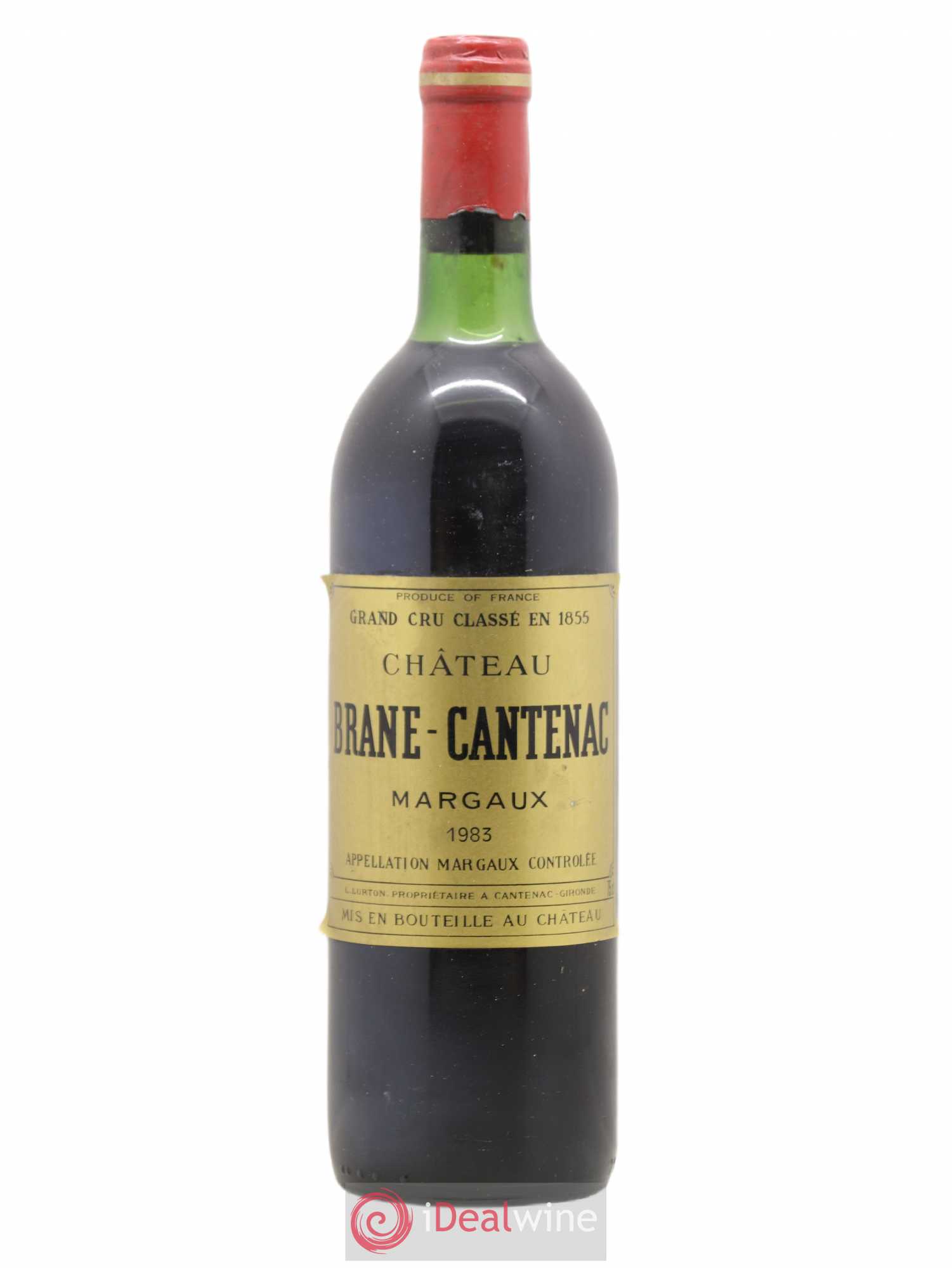 Château Brane Cantenac 2ème Grand Cru Classé 1983 - Lot de 1 bouteille - 0