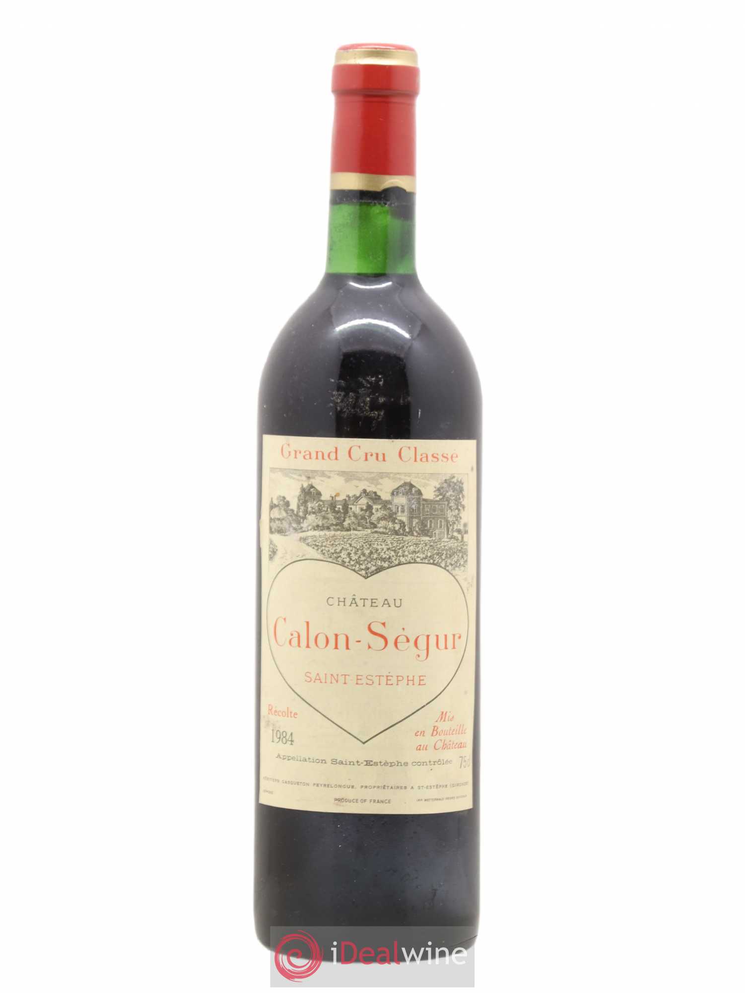 Château Calon Ségur 3ème Grand Cru Classé 1984 - Lot de 1 bouteille - 0