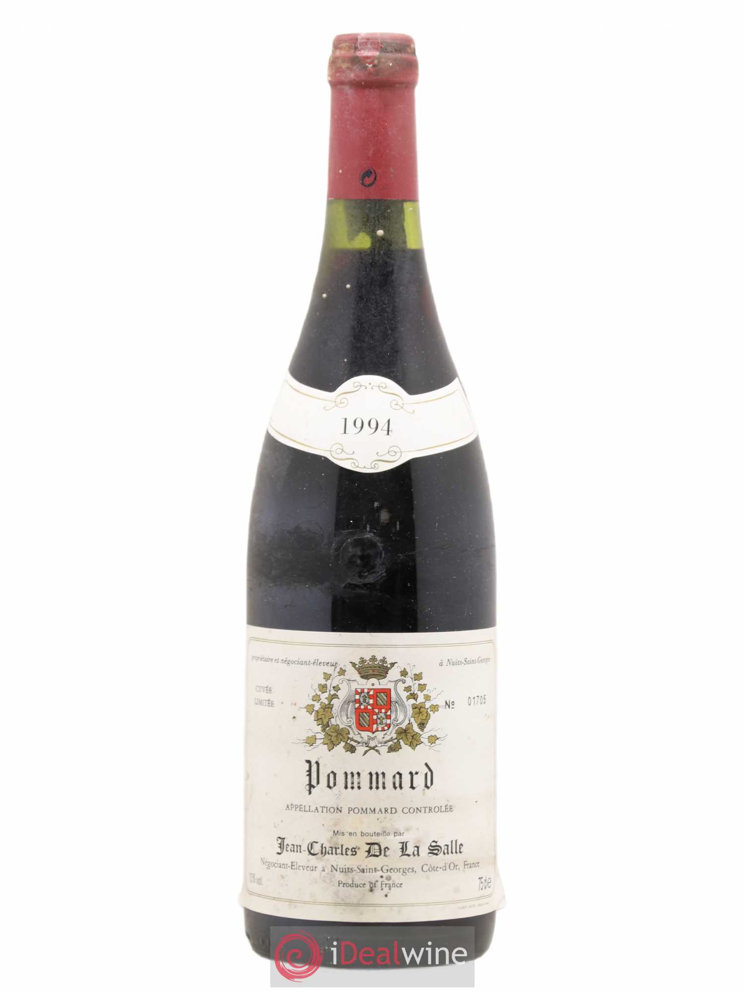 Pommard Jean-Charles de la Salle 1994 - Posten von 1 Flasche - 0