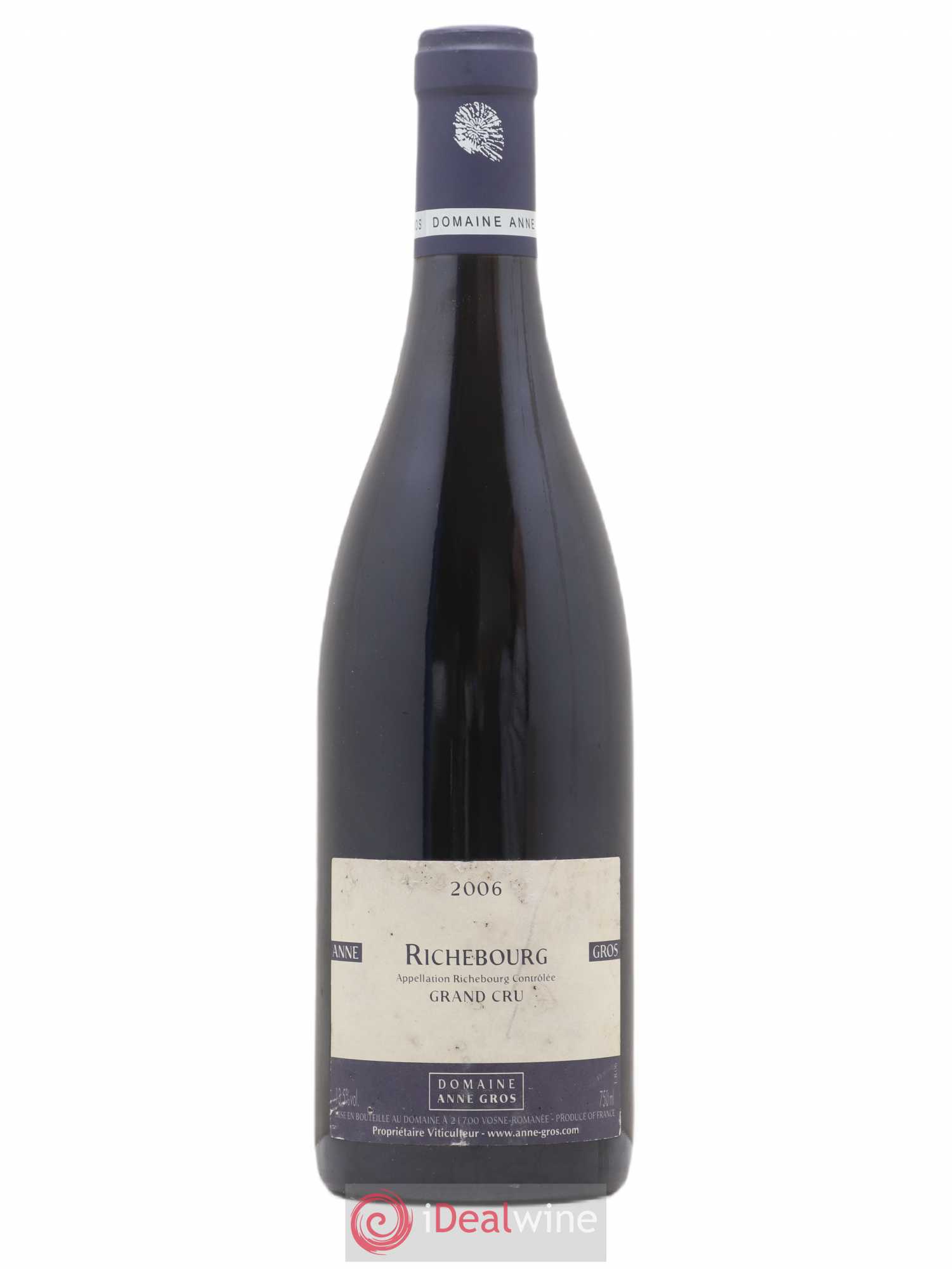 Richebourg Grand Cru Anne Gros 2006 - Lot de 1 bouteille - 0