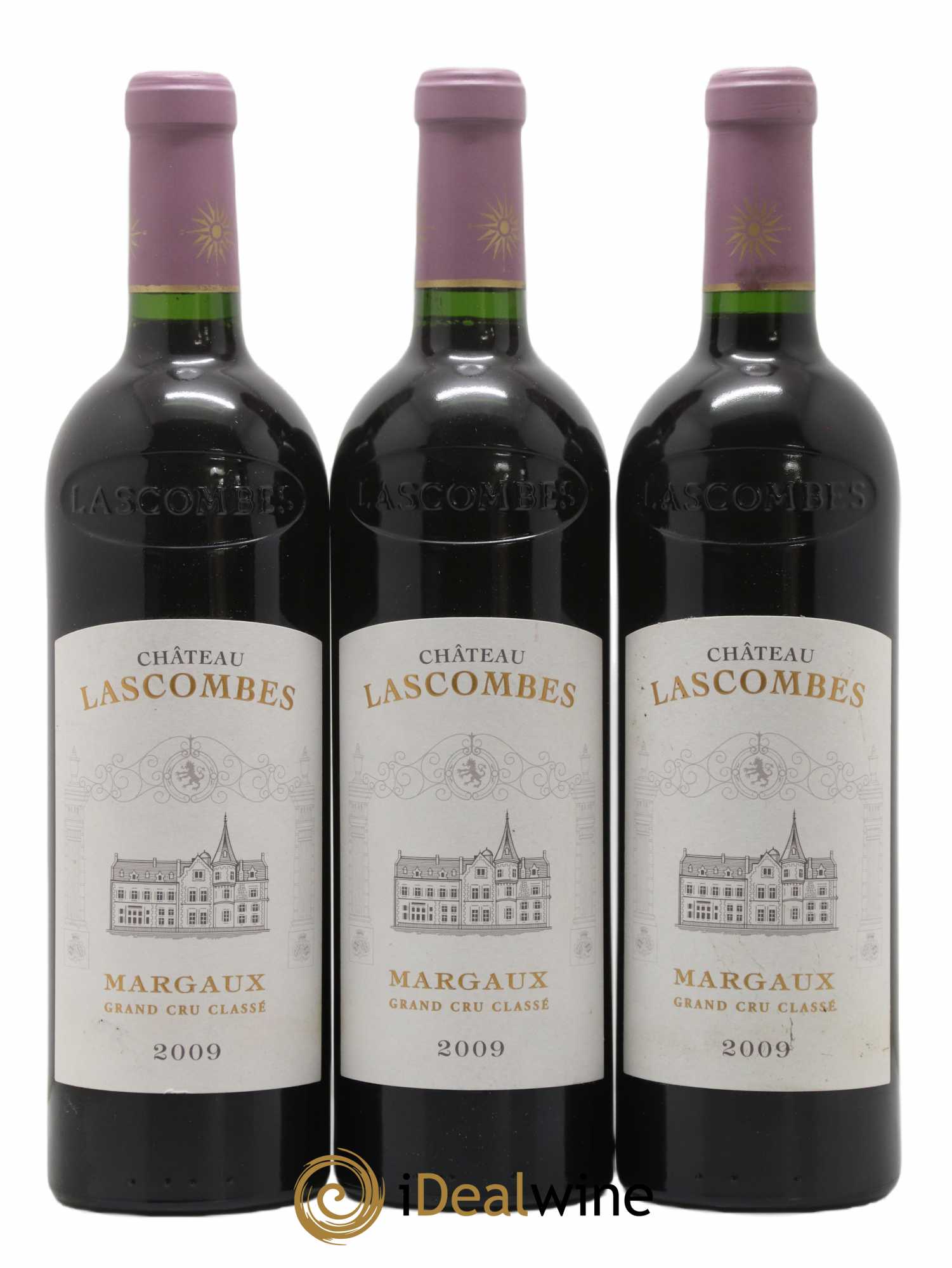 Château Lascombes 2ème Grand Cru Classé 2009 - Lot de 3 bouteilles - 0