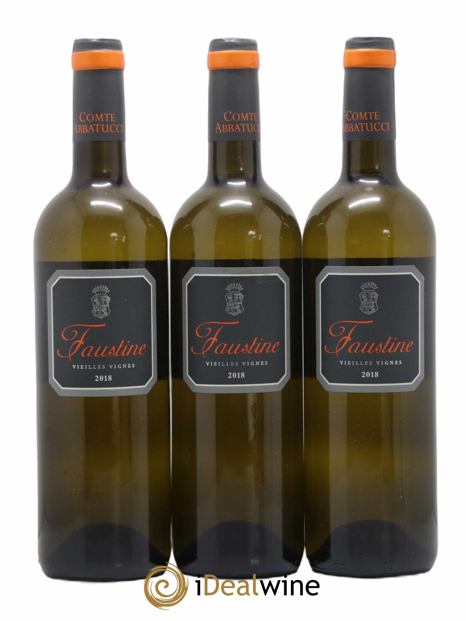 Vin de France Faustine Vieilles Vignes Comte Abbatucci (Domaine) Vieilles vignes 2018 - Lot de 3 bouteilles - 0
