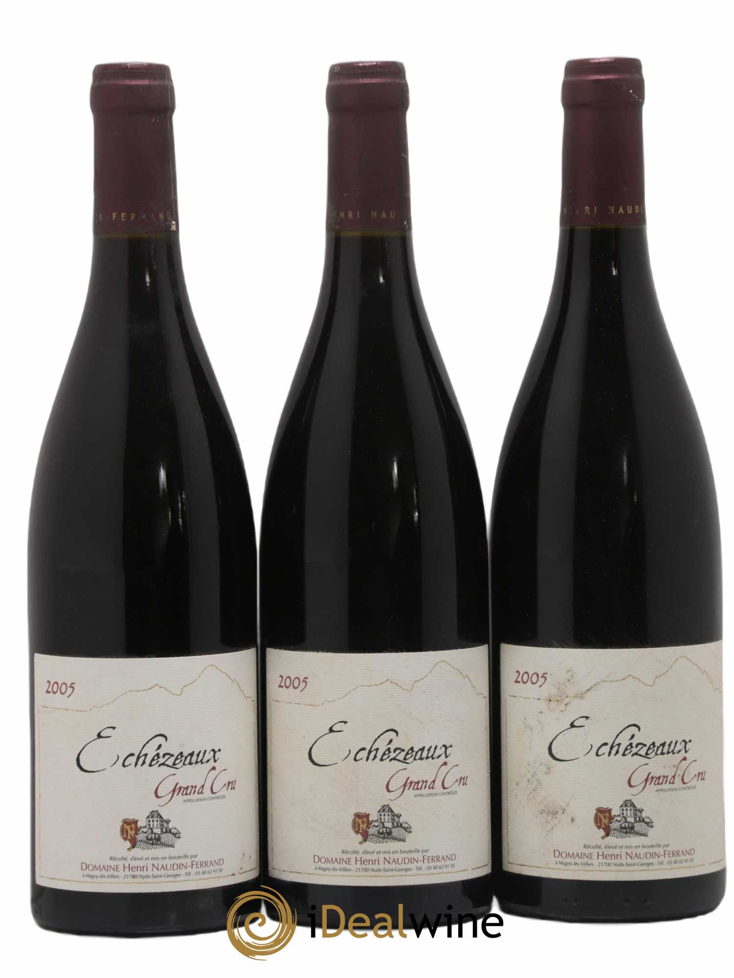 Echezeaux Grand Cru Naudin-Ferrand (Domaine) 2005 - Lot de 3 bouteilles - 0