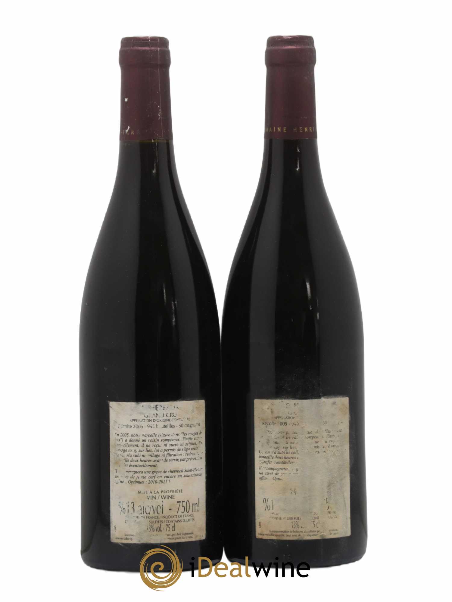 Echezeaux Grand Cru Naudin-Ferrand (Domaine) 2005 - Lot de 2 bouteilles - 1
