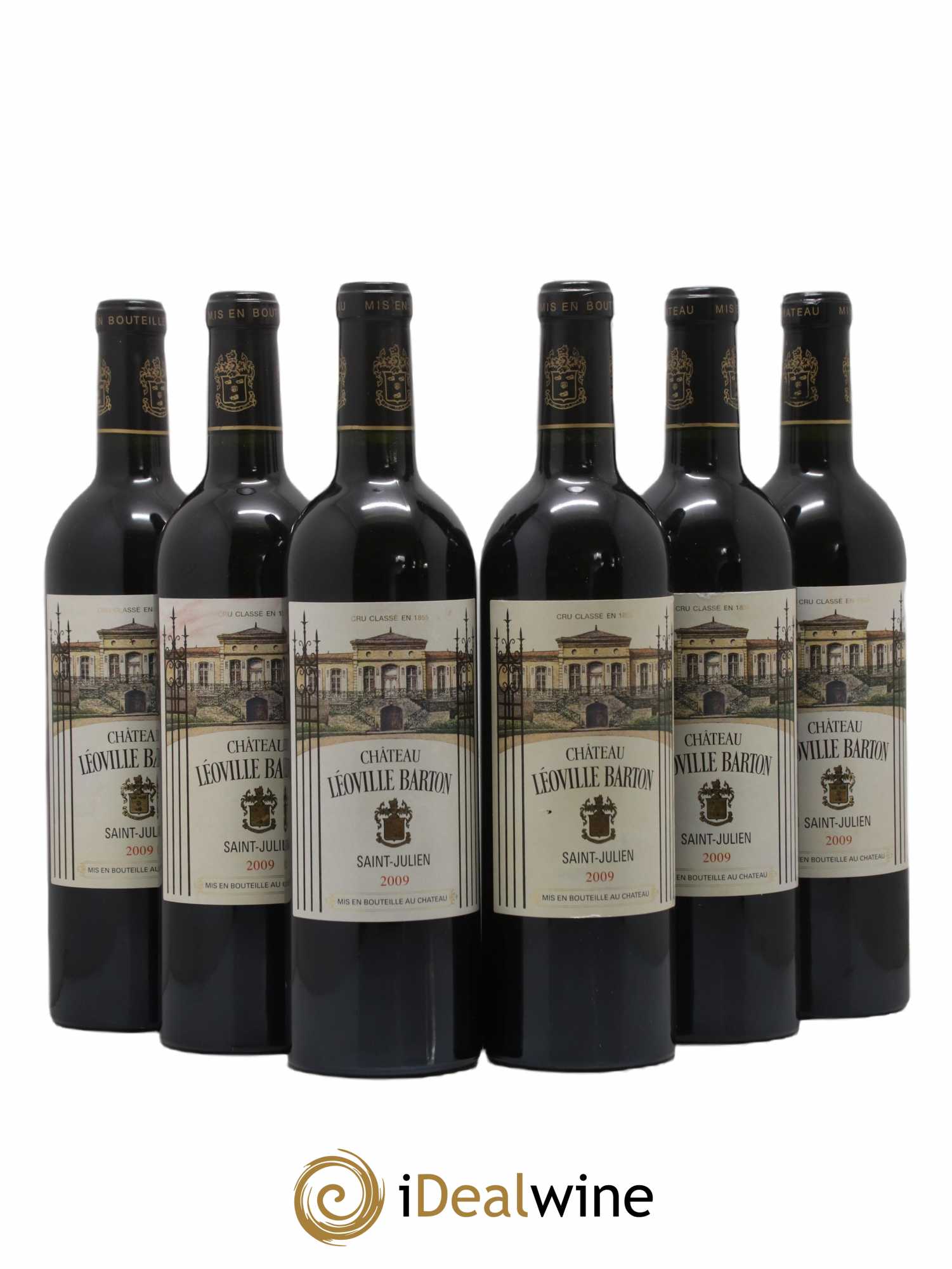 Château Léoville Barton 2ème Grand Cru Classé 2009 - Lot of 6 bottles - 0