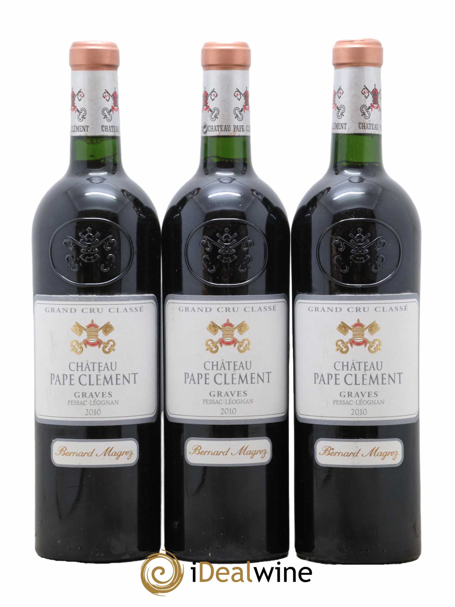 Château Pape Clément Cru Classé de Graves 2010 - Lot de 3 bouteilles - 0