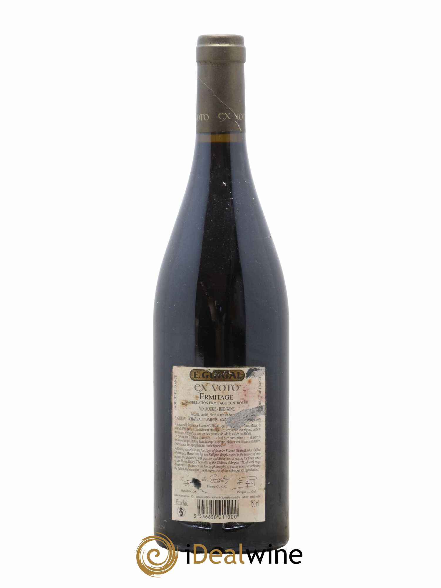 Ermitage Ex Voto Guigal 2006 - Lot de 1 bouteille - 1