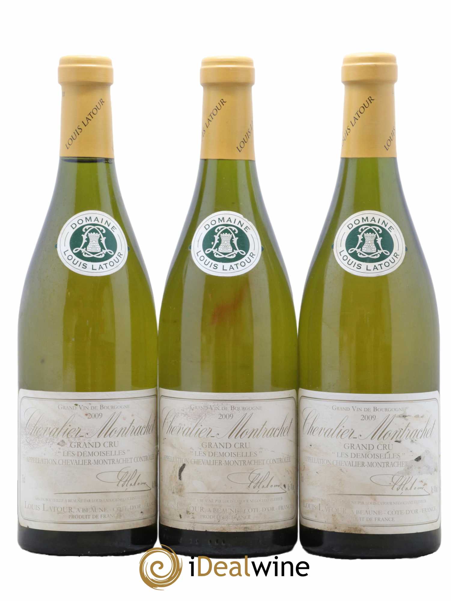 Chevalier-Montrachet Grand Cru Les Demoiselles Louis Latour 2009 - Lot de 3 bouteilles - 0