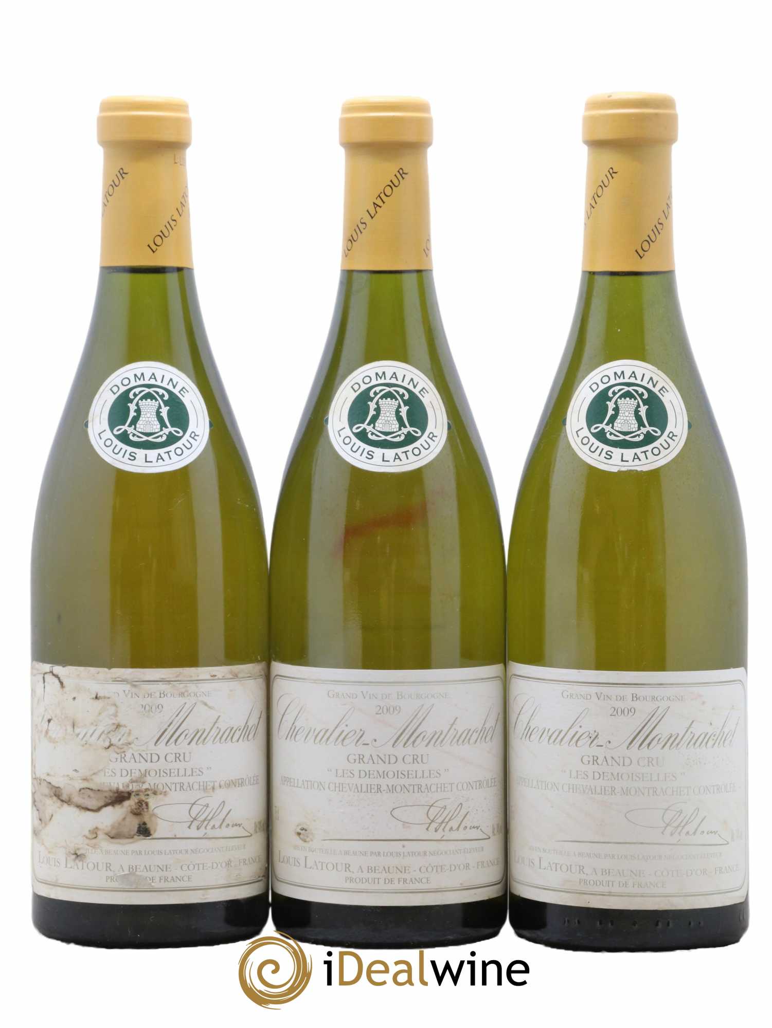 Chevalier-Montrachet Grand Cru Les Demoiselles Louis Latour 2009 - Lot de 3 bouteilles - 0
