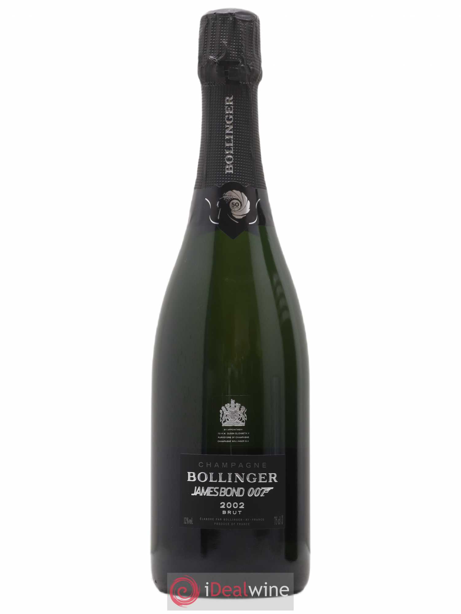 James Bond 007 Bollinger 2002 - Lot de 1 bouteille - 0