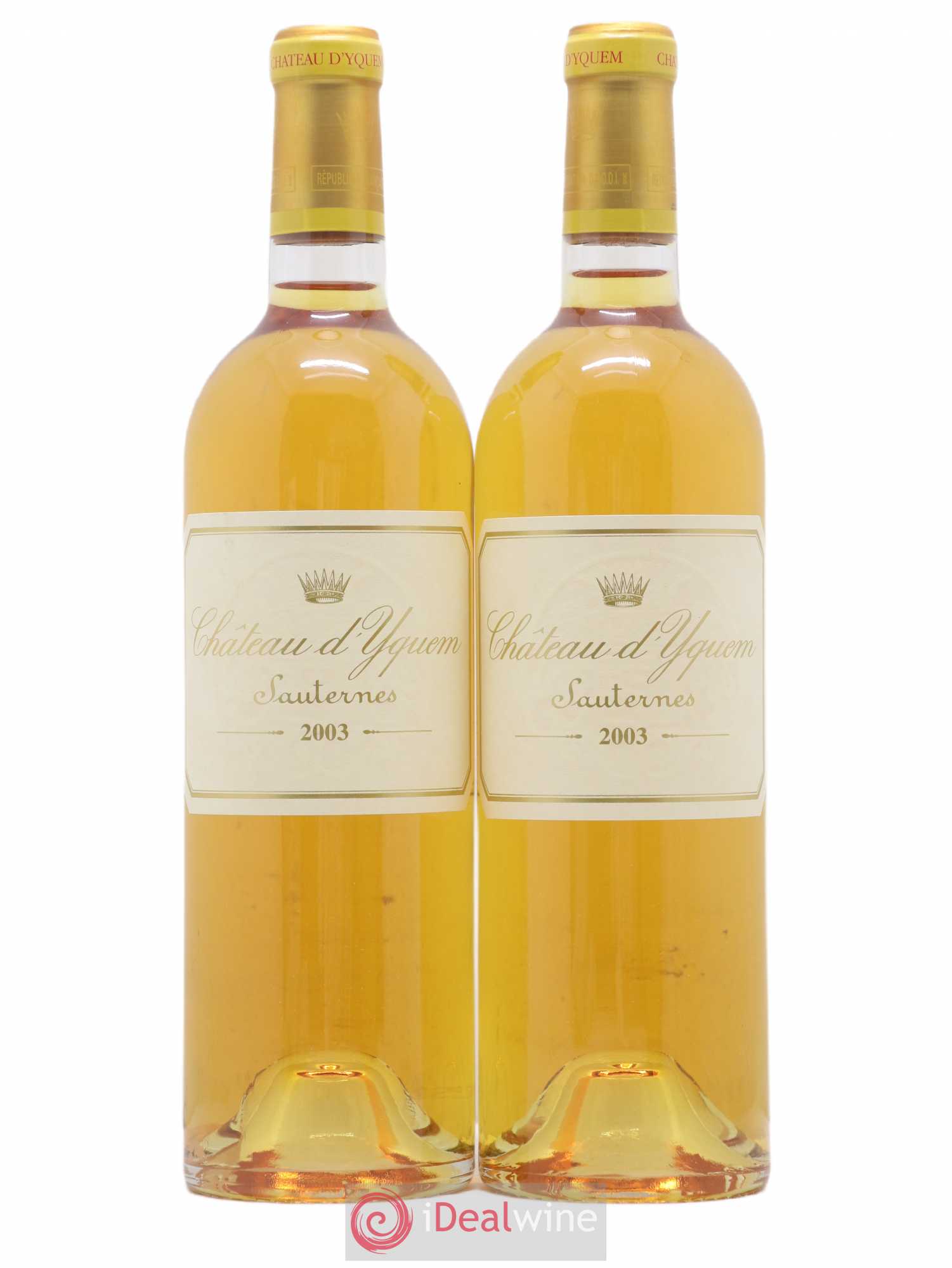 Château d' Yquem 1er Cru Classé Supérieur 2003 - Lotto di 2 bottiglie - 0