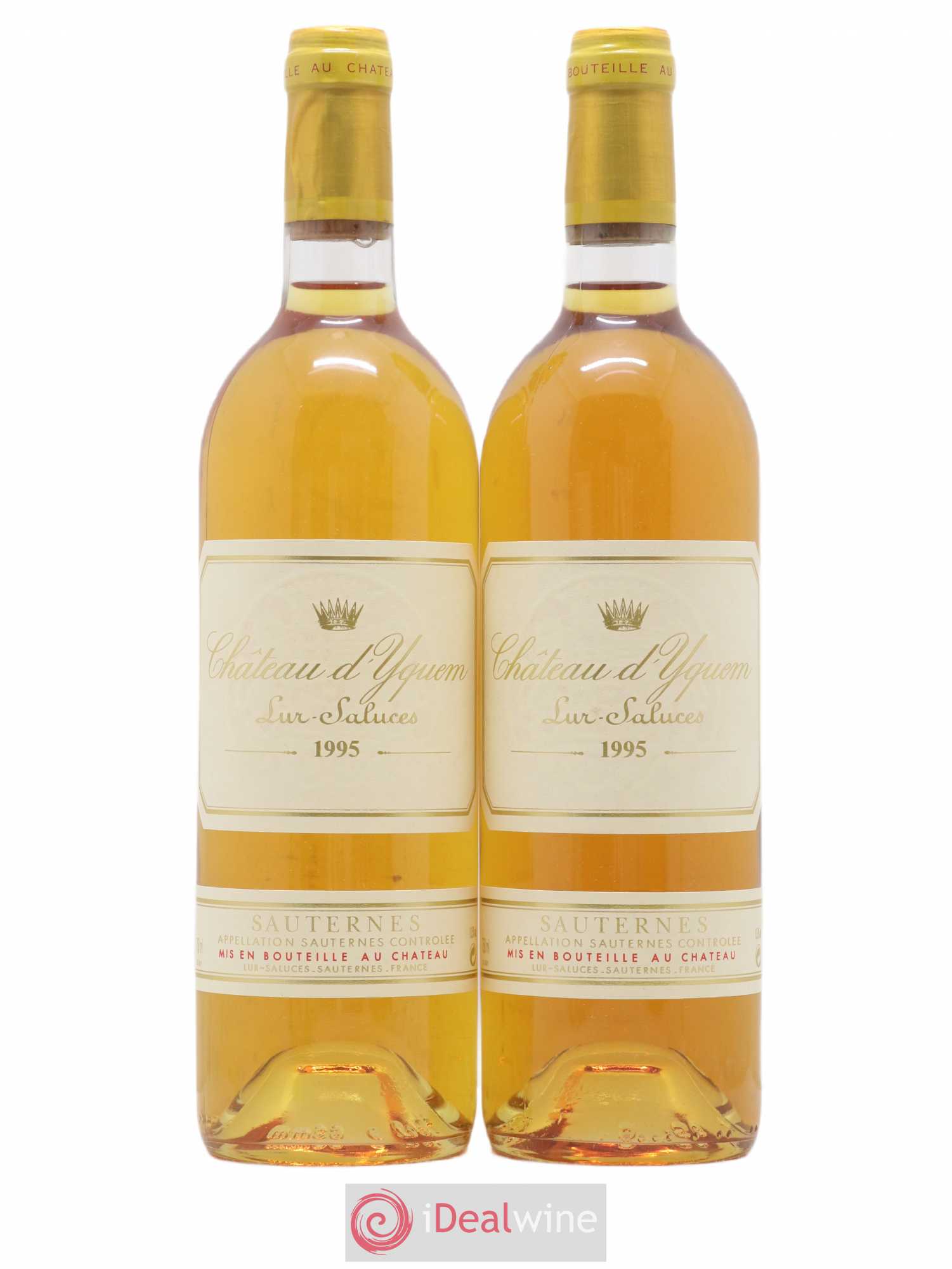 Château d' Yquem 1er Cru Classé Supérieur 1995 - Lotto di 2 bottiglie - 0