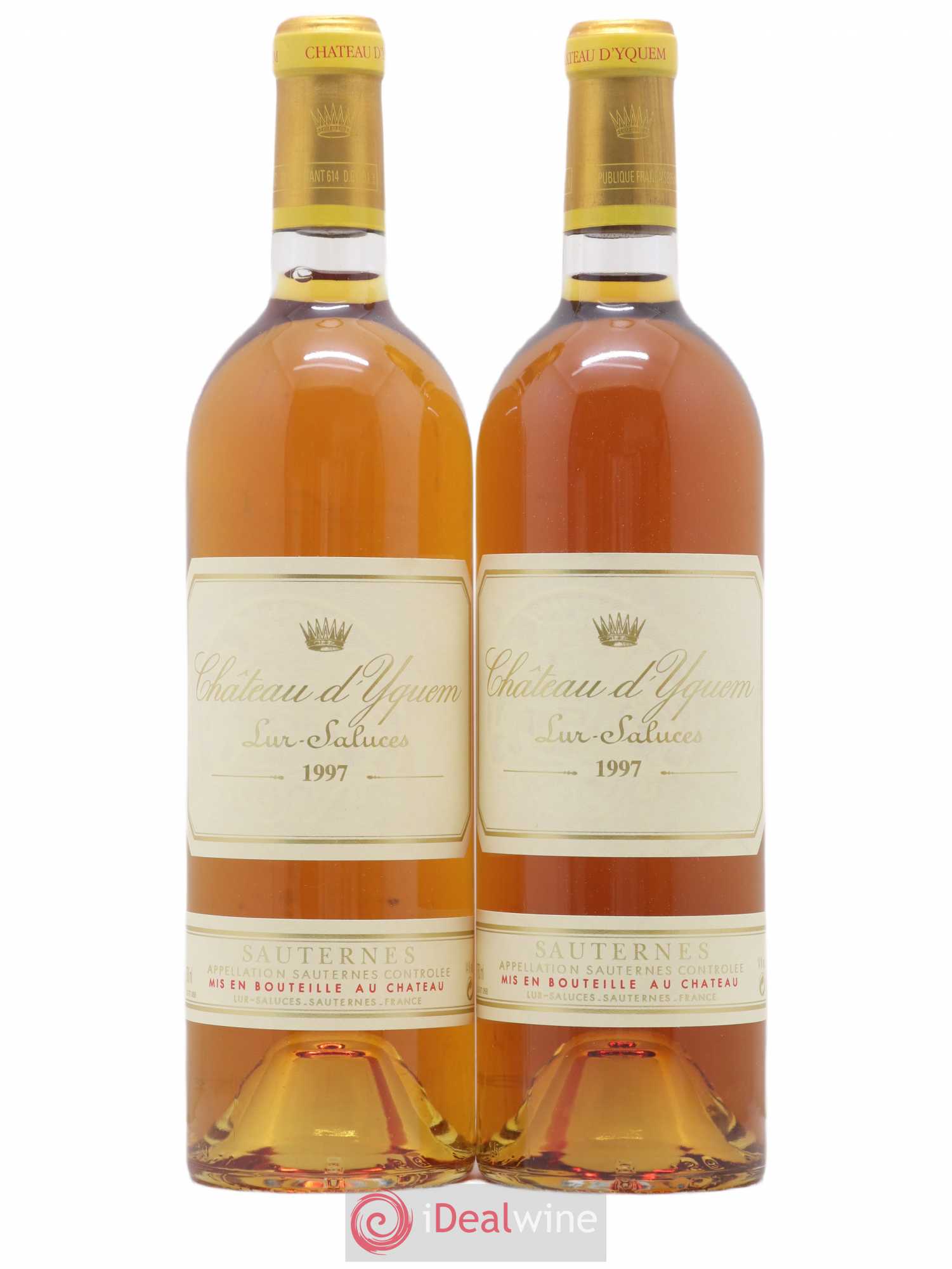 Château d' Yquem 1er Cru Classé Supérieur 1997 - Lotto di 2 bottiglie - 0