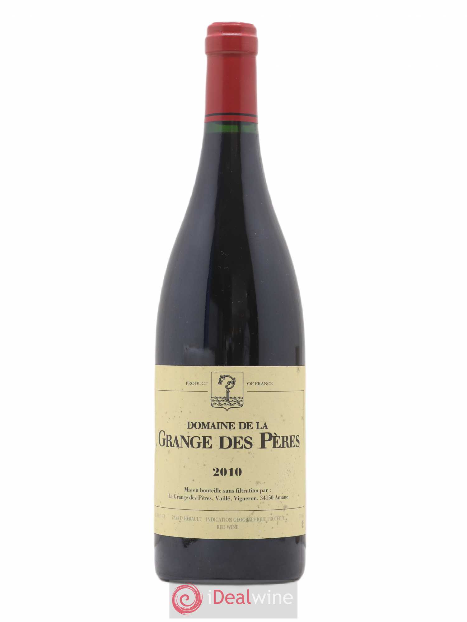 Pays d'Hérault Grange des Pères Laurent Vaillé 2010 - Lot de 1 bouteille - 0