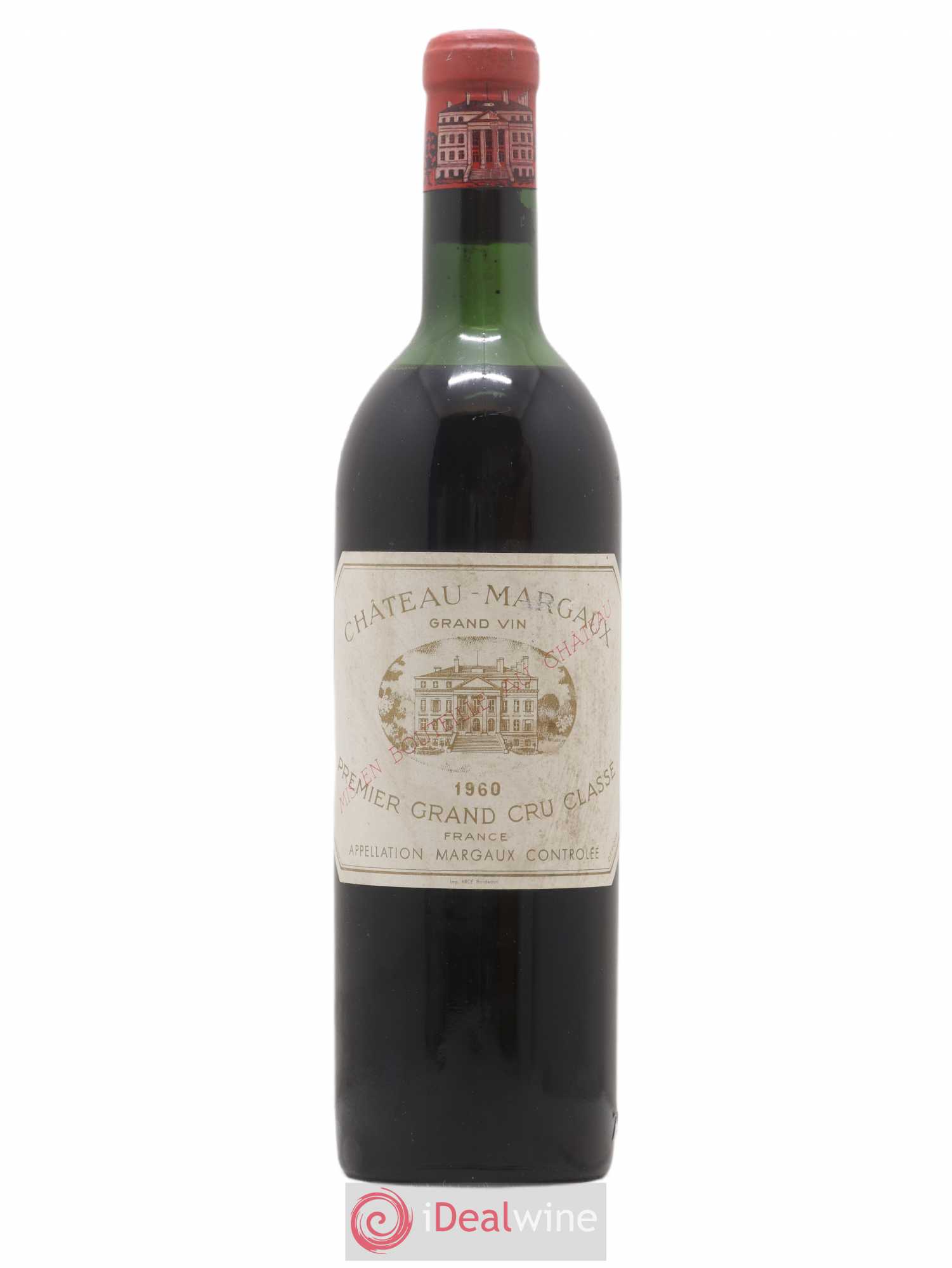 Château Margaux 1er Grand Cru Classé 1960 - Lot de 1 bouteille - 0