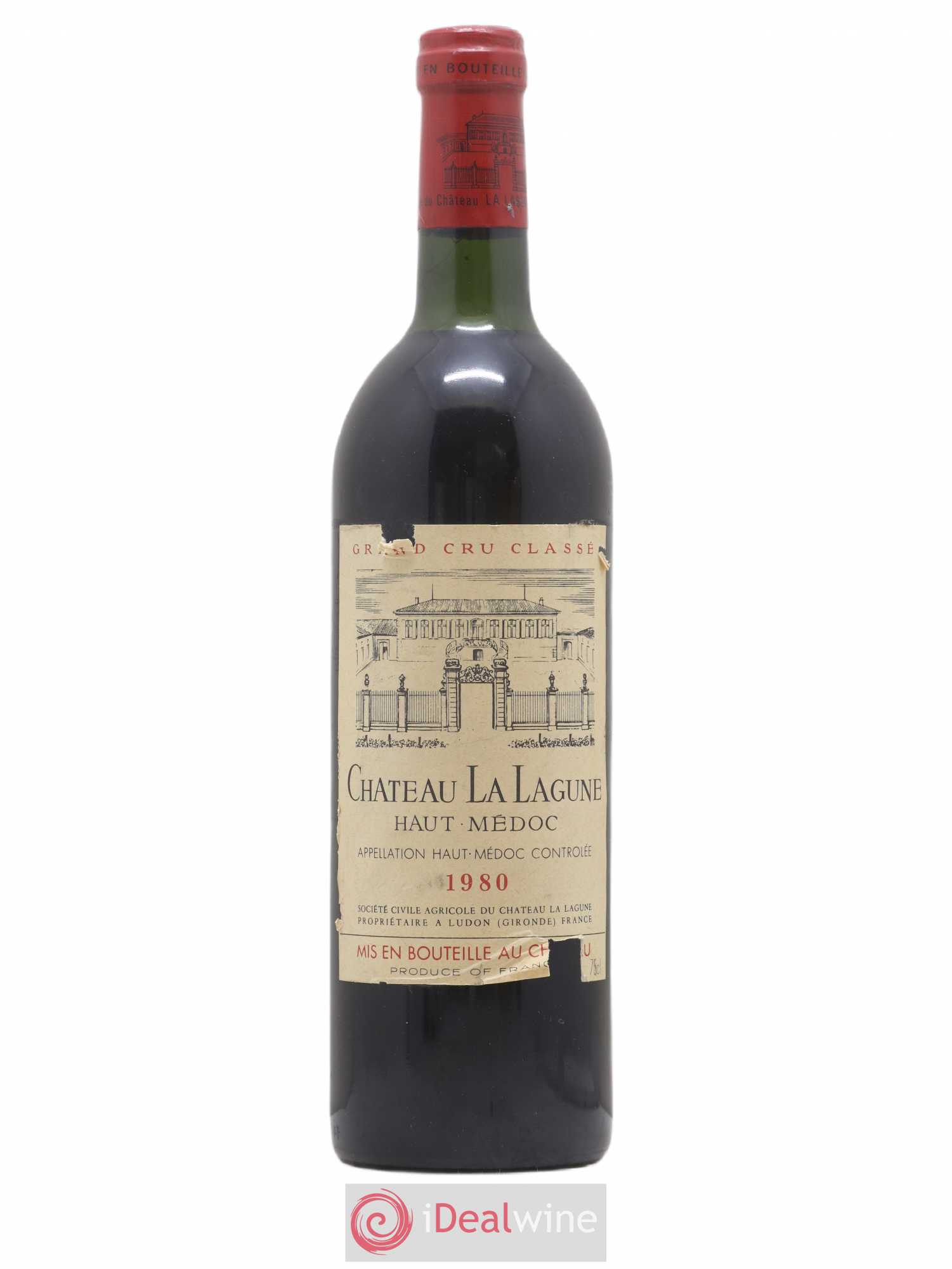Château la Lagune 3ème Grand Cru Classé 1980 - Lot de 1 bouteille - 0