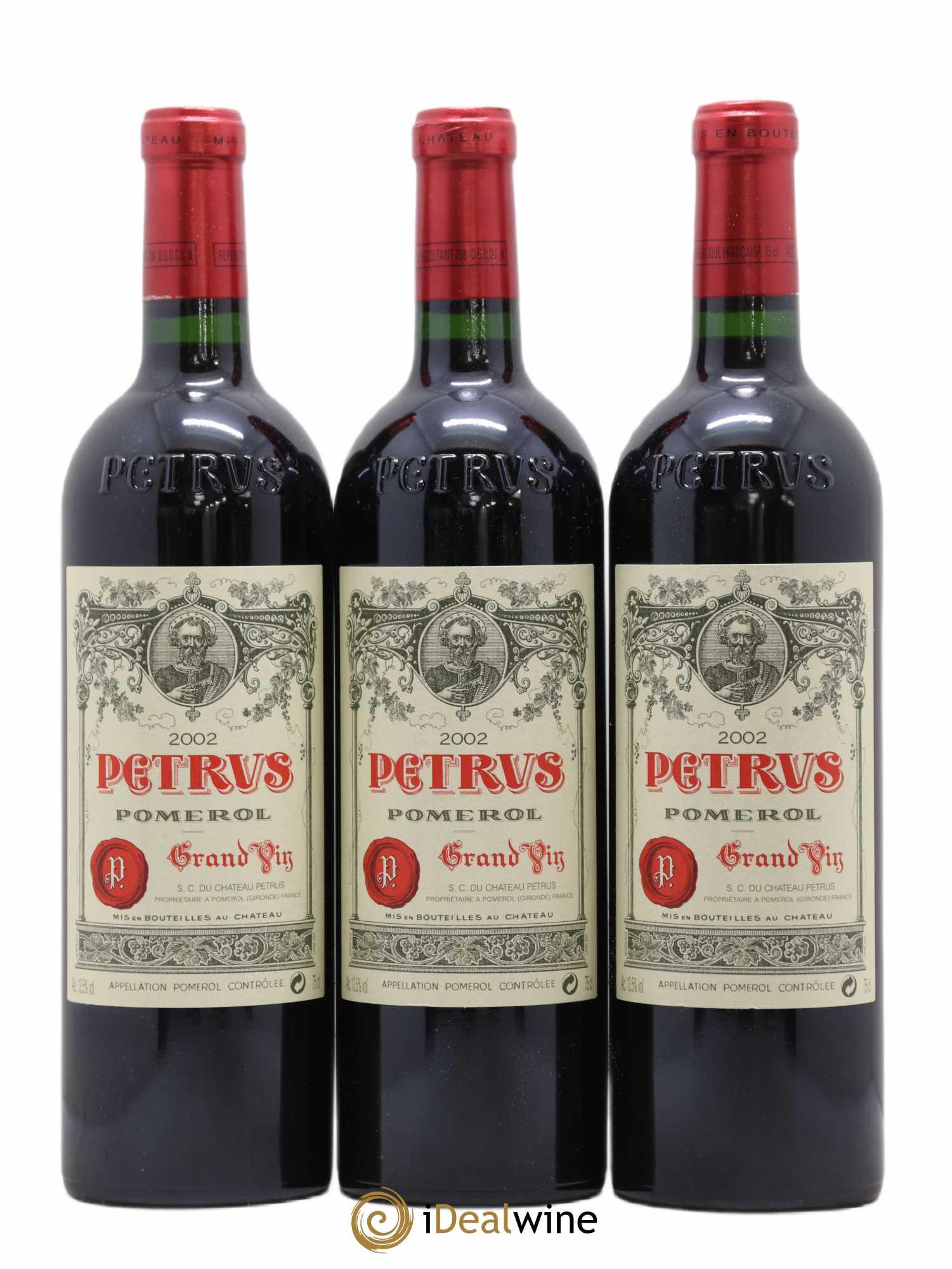 Petrus 2002 - Lot de 6 bouteilles - 2