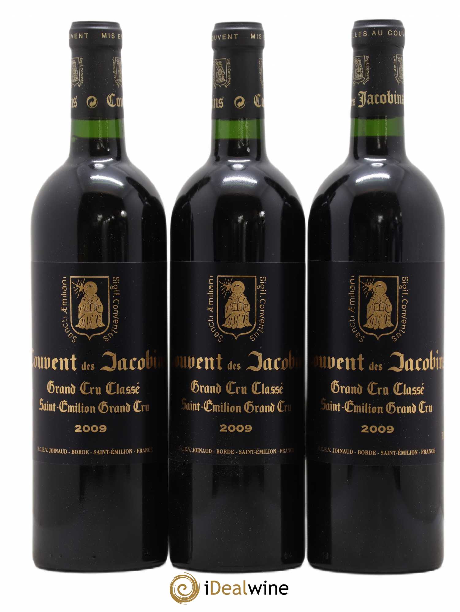 Château Couvent des Jacobins Grand Cru Classé 2009 - Lot de 12 bouteilles - 3